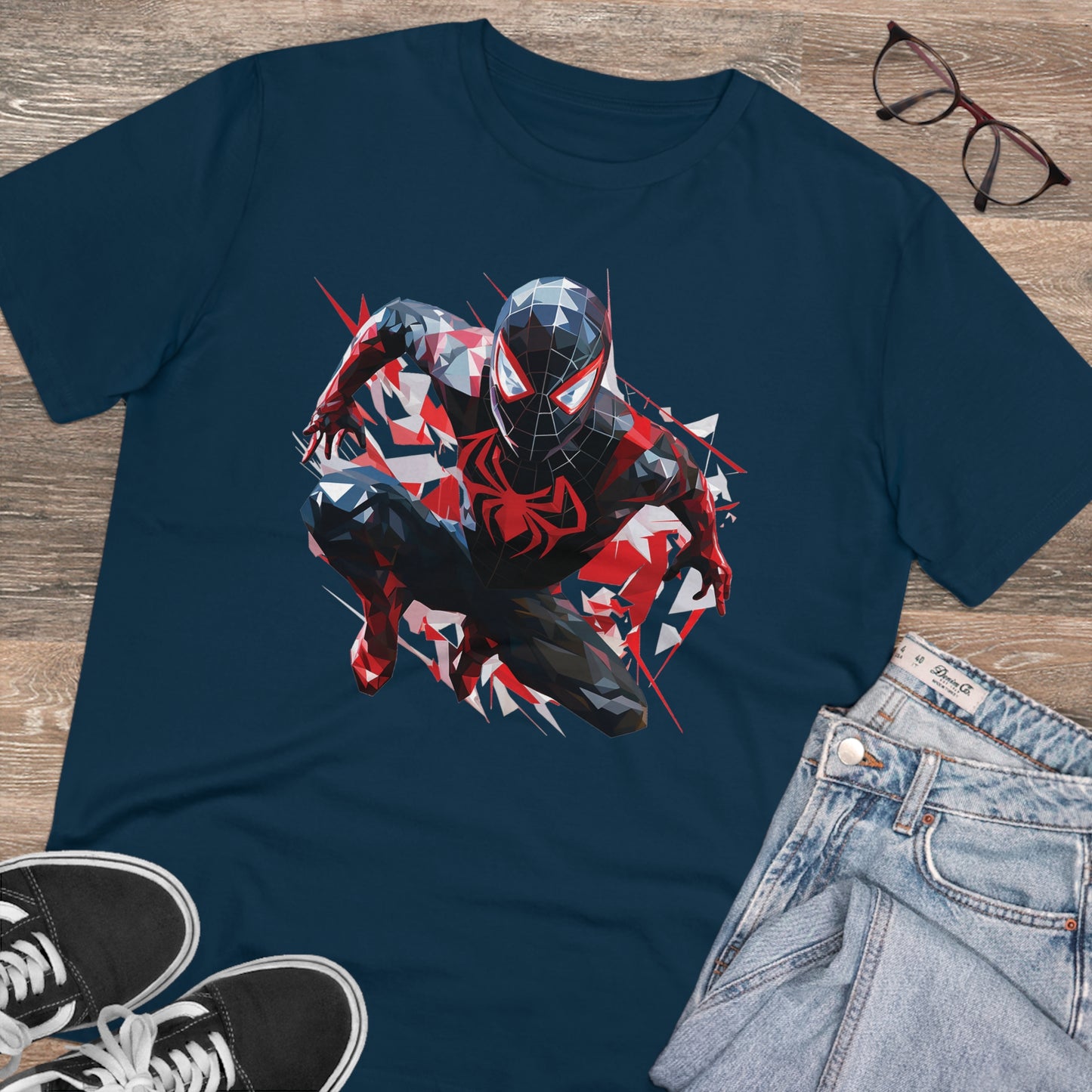 Miles Morales Polygonal T-Shirt - Embrace the Ultimate Style