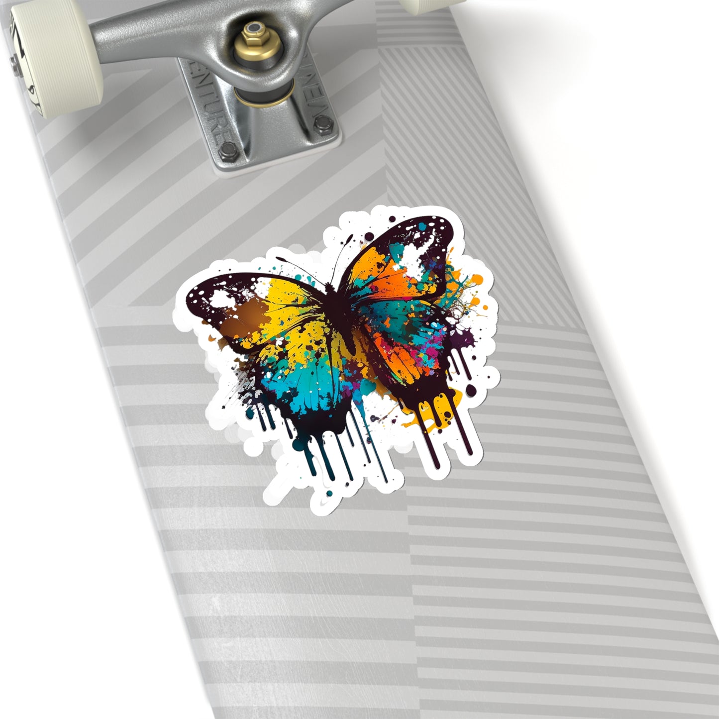 Watercolor Butterfly Sticker - Add Some Beautiful and Unique Style to Your Tech
