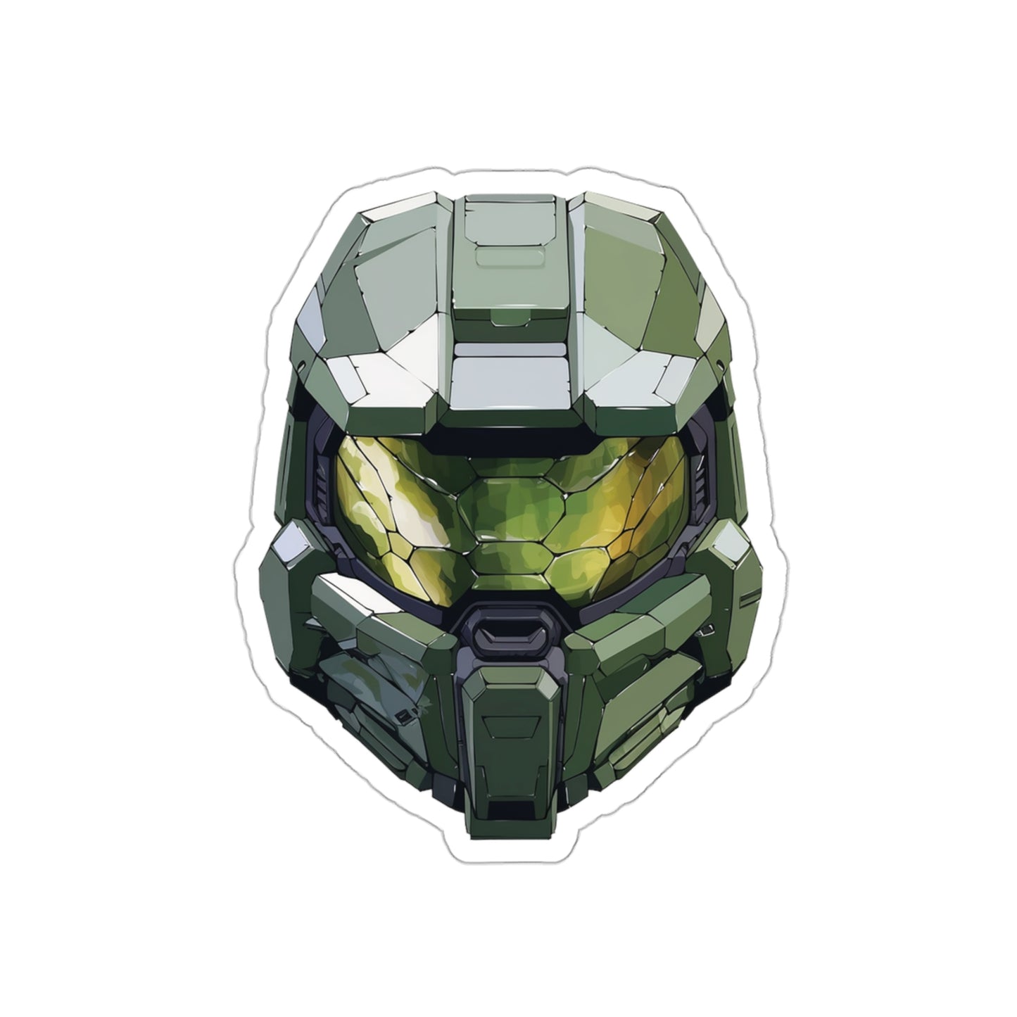 Master Chief (Halo) Sticker - Unleash the Spartan Spirit