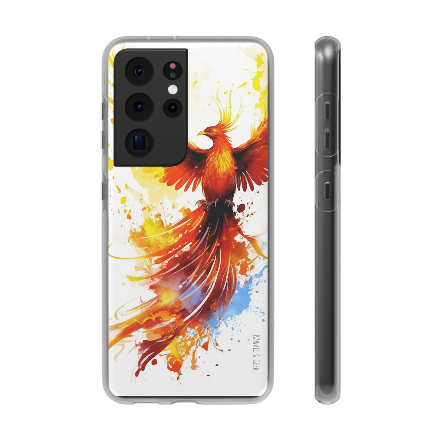 Phoenix Flexi Phone Case - Embrace the Symbol of Rebirth in Style