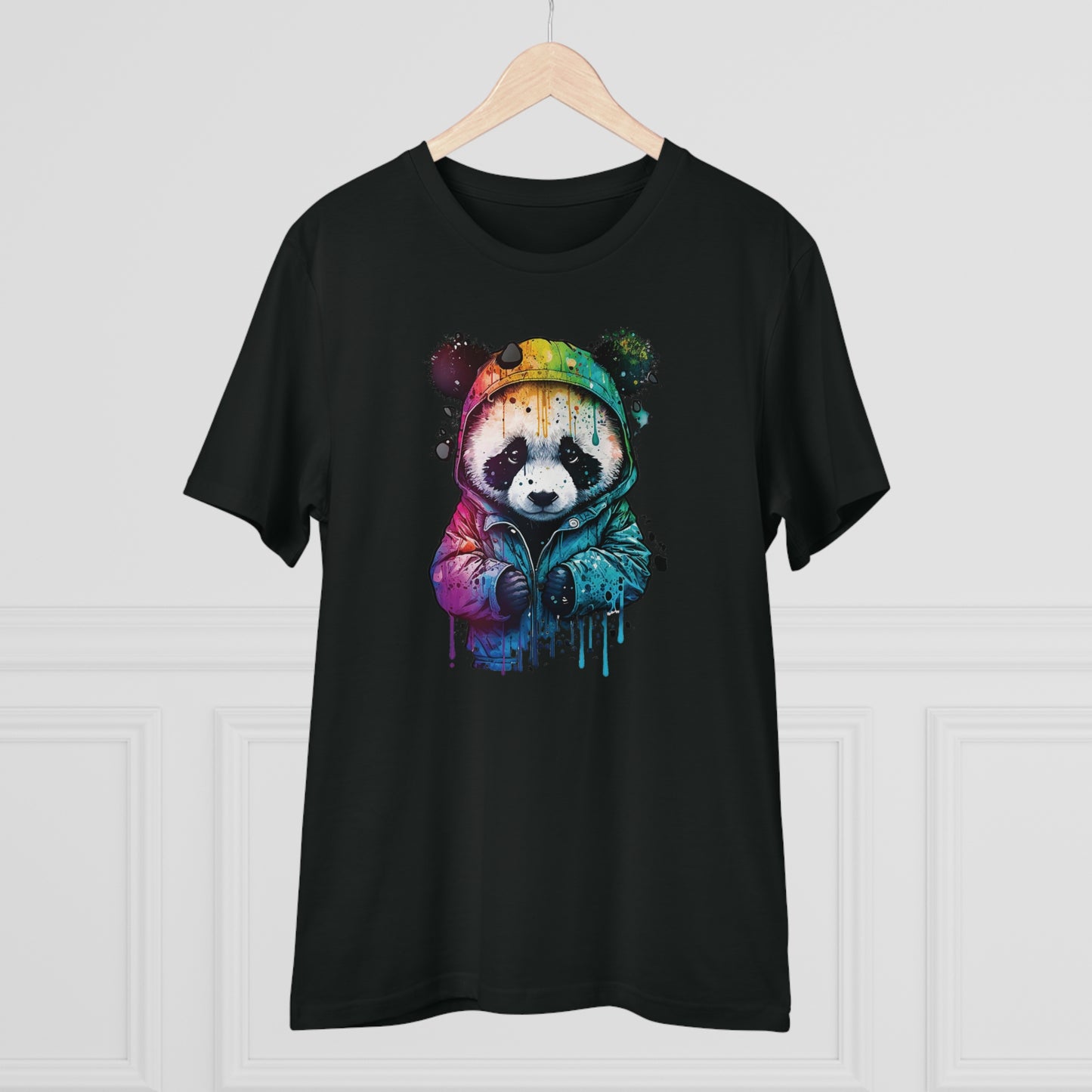 Panda Organic Unisex T-Shirt - Add Some Fun and Eco-Friendly Style to Your Wardrobe