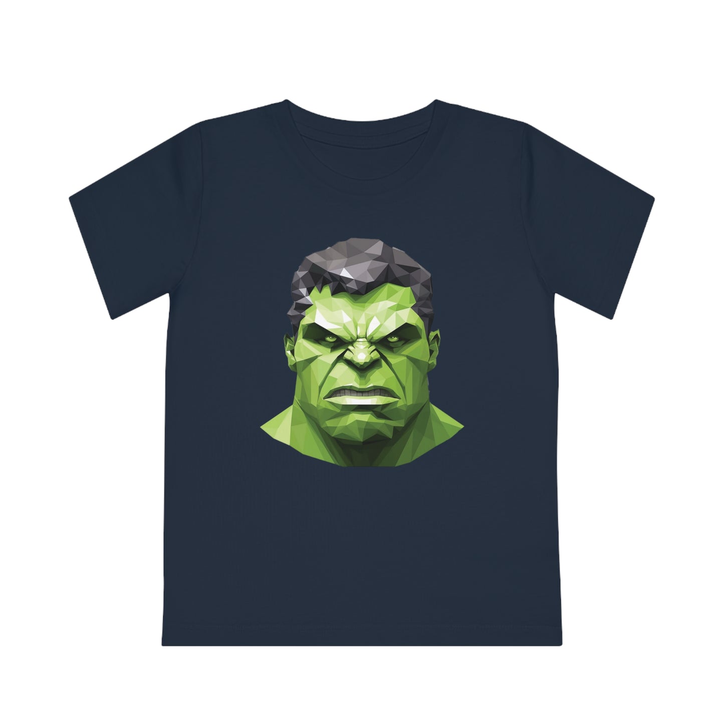 Hulk Polygonal Kids T-Shirt - Embrace Incredible Energy
