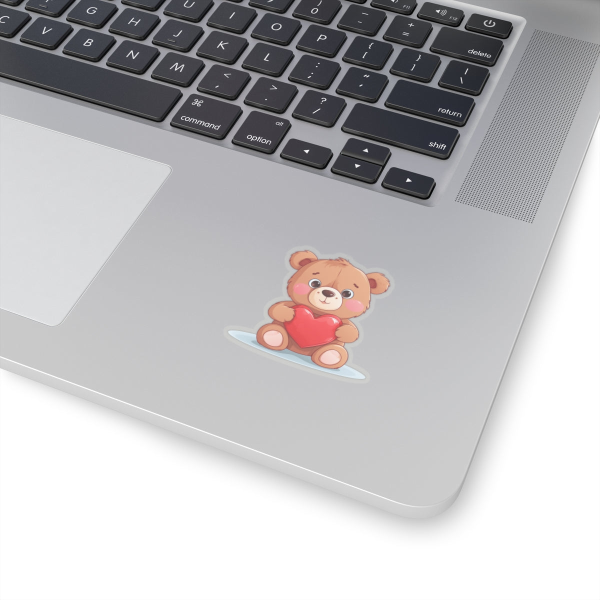 Cute Teddy Bear Heart Sticker - Spread Love and Cuteness with This Adorable Sticker - Valentine's Day