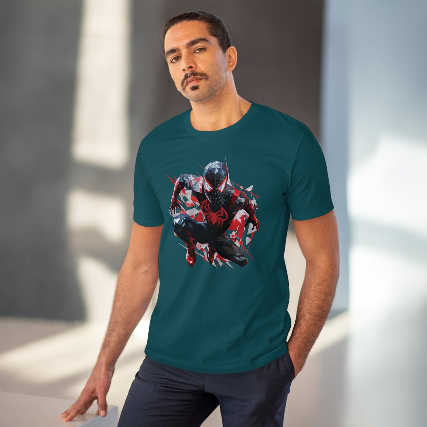 Miles Morales Polygonal T-Shirt - Embrace the Ultimate Style
