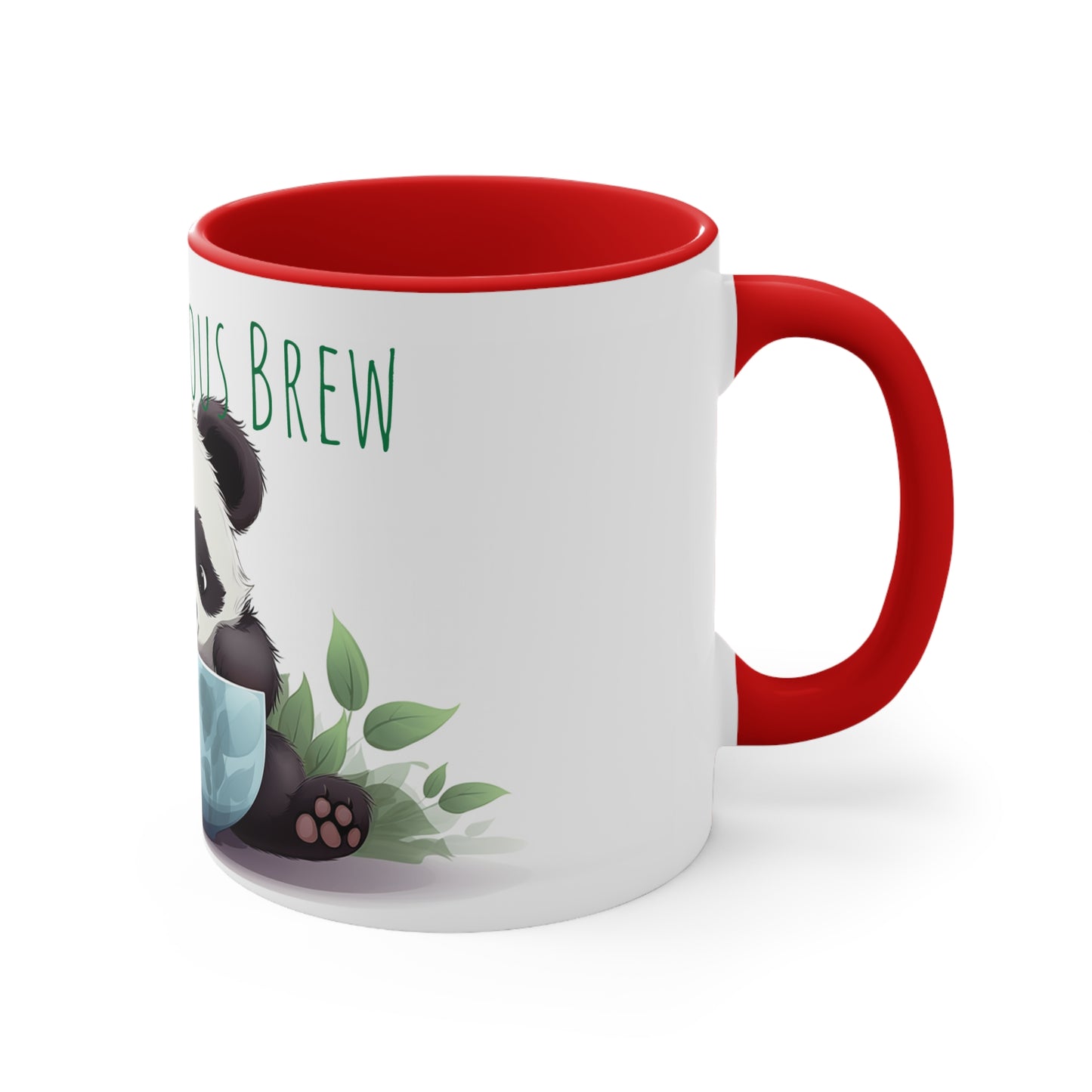 Cute Panda Coffee Mug : "Panda-licious Brew"