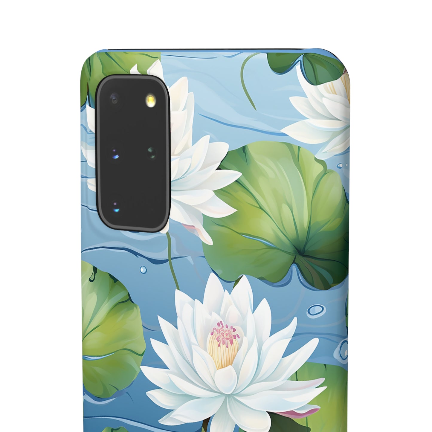 Elegant Water Lilies: Premium Phone Case