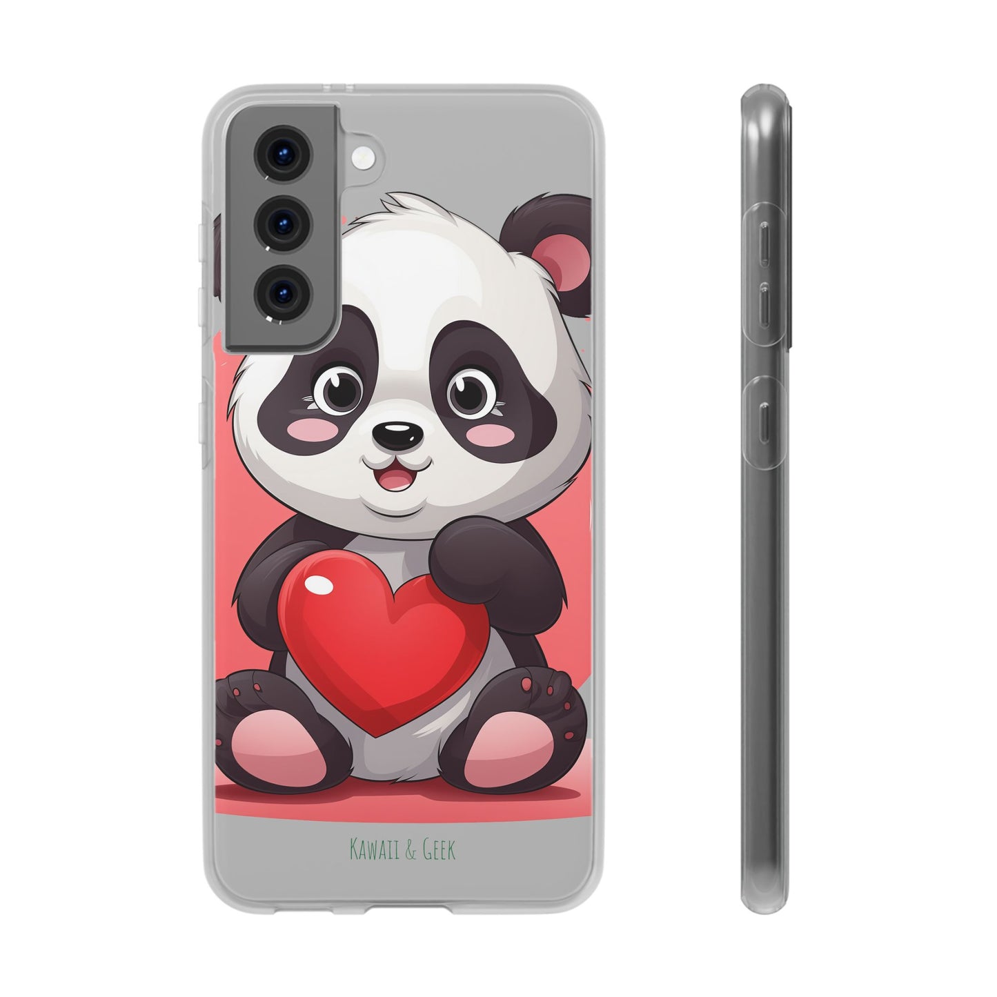 Heart Panda Flexi Case
