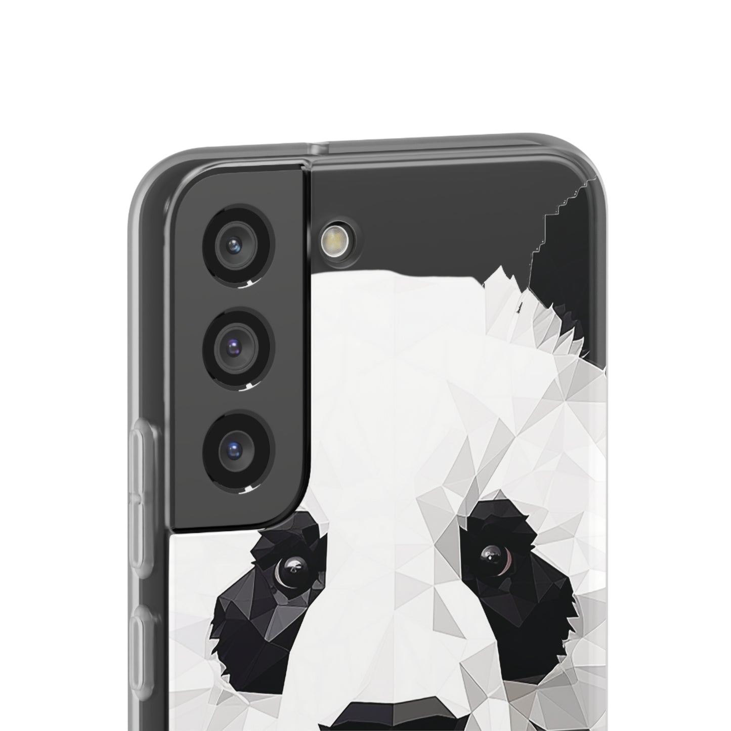 Cute Polygonal Panda Flexi phone Case - Protect Your Phone with Some Unique and Adorable Style