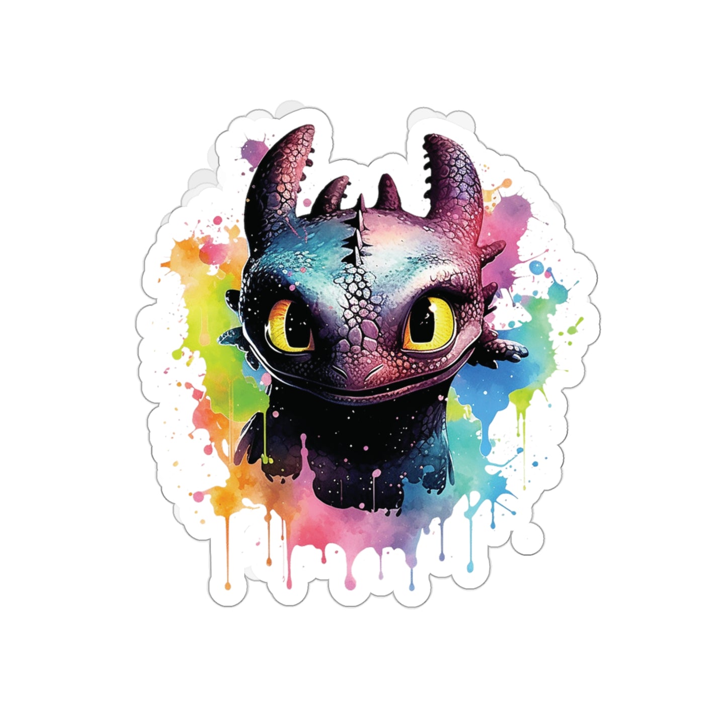 Toothless / Krokmou Sticker - Unleash Dragon Magic with Adorable Charm