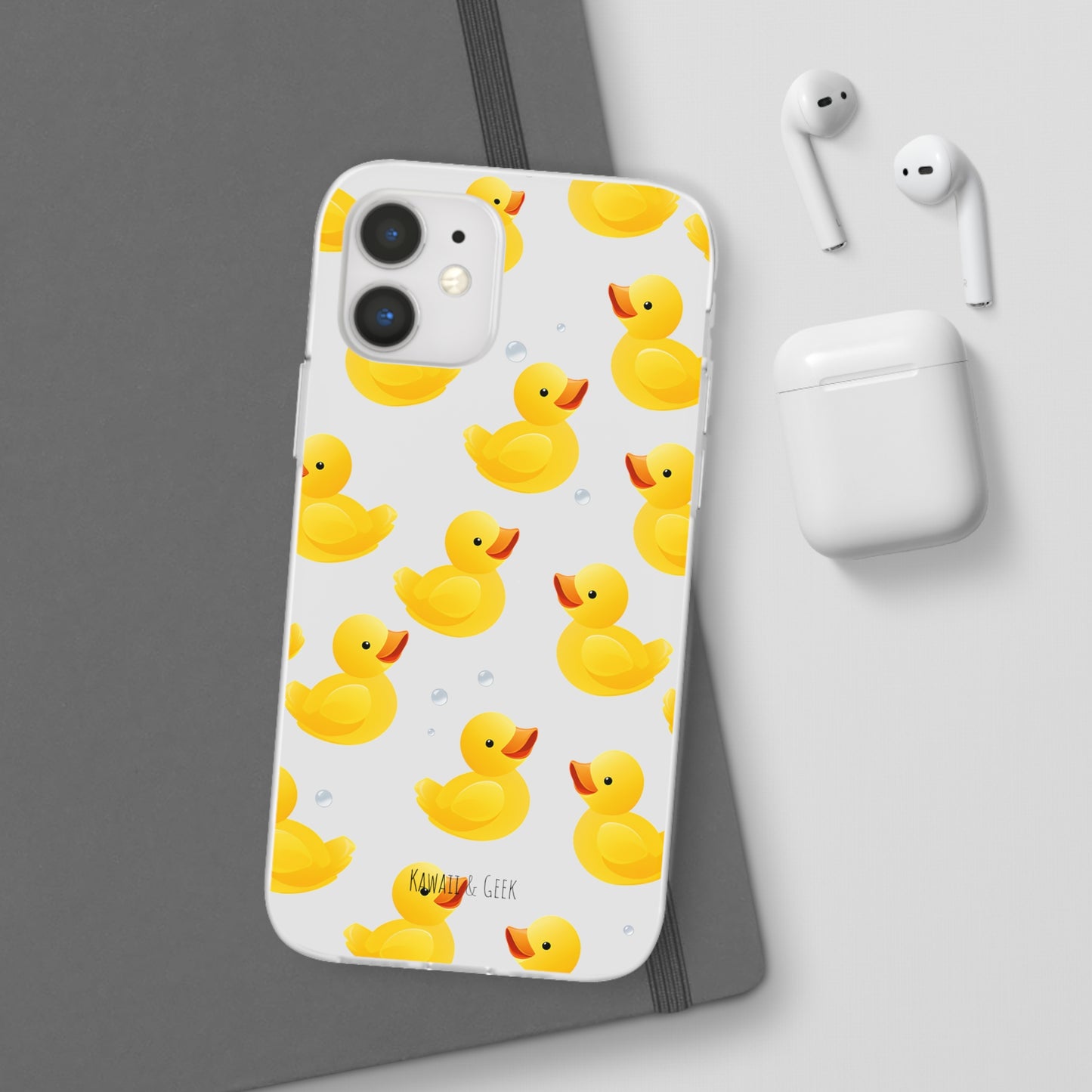 Vibrant Yellow Duck Flexi Phone Case