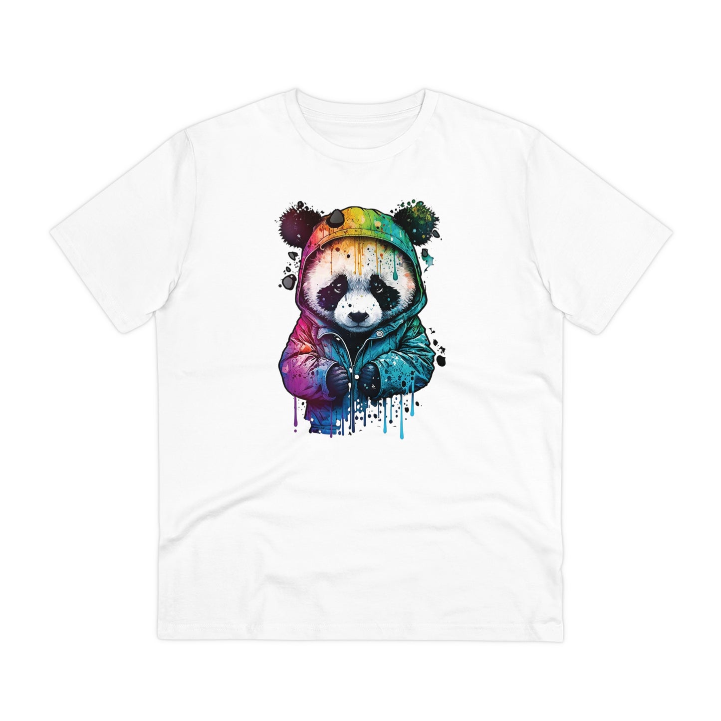Panda Organic Unisex T-Shirt - Add Some Fun and Eco-Friendly Style to Your Wardrobe