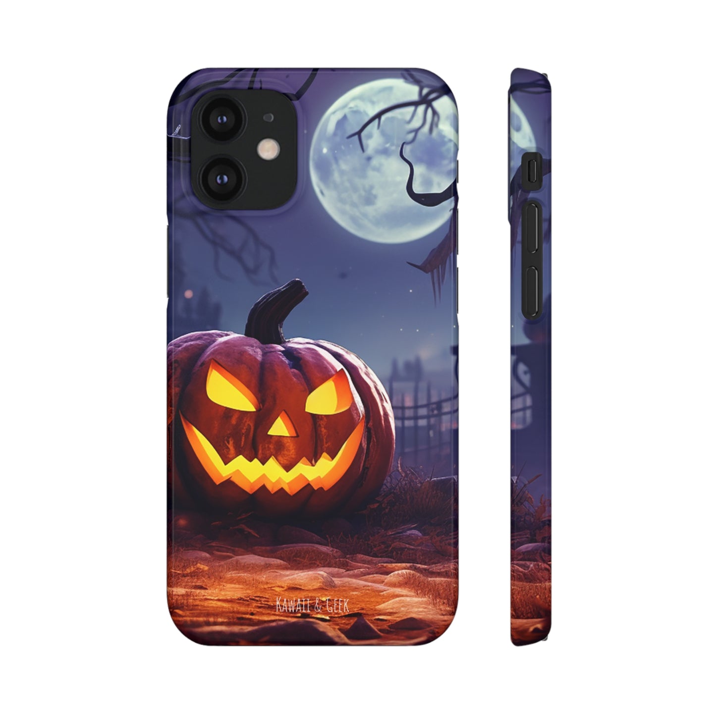Halloween Pumpkin Design Premium Phone Case