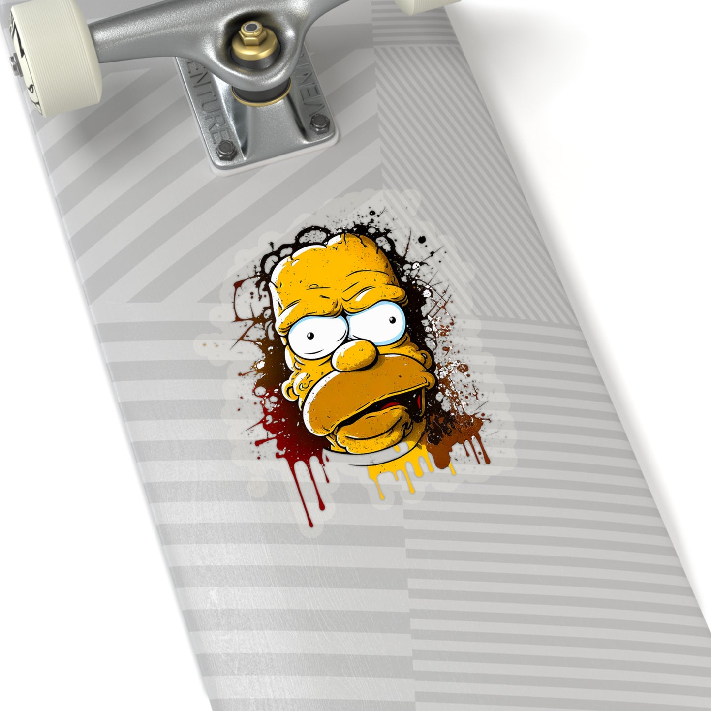 Homer Simpson Sticker - Add Some Fun and Unique Style to Your Tech