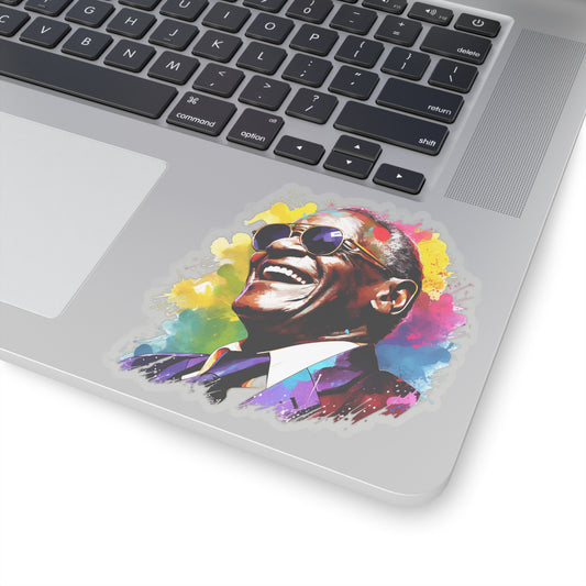 Ray Charles Watercolor-Style Sticker