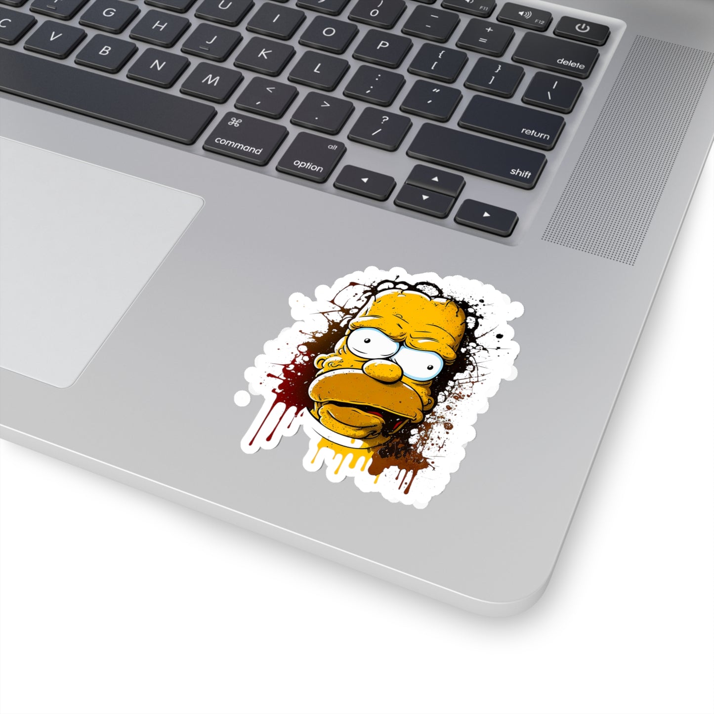 Homer Simpson Sticker - Add Some Fun and Unique Style to Your Tech