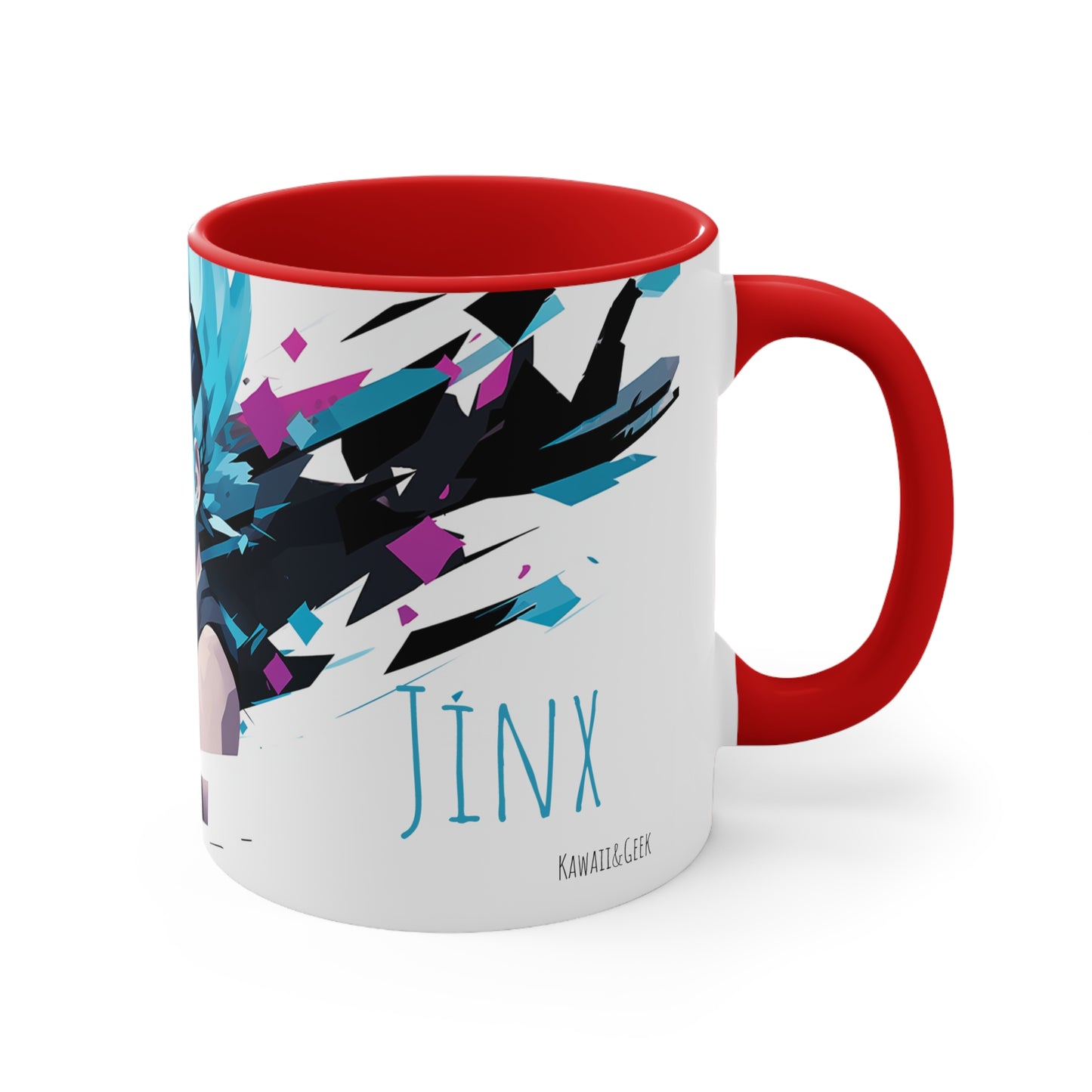 Jinx League of Legends / Arcane Mug - Embrace Chaos with 'Surprise! I'm back.'