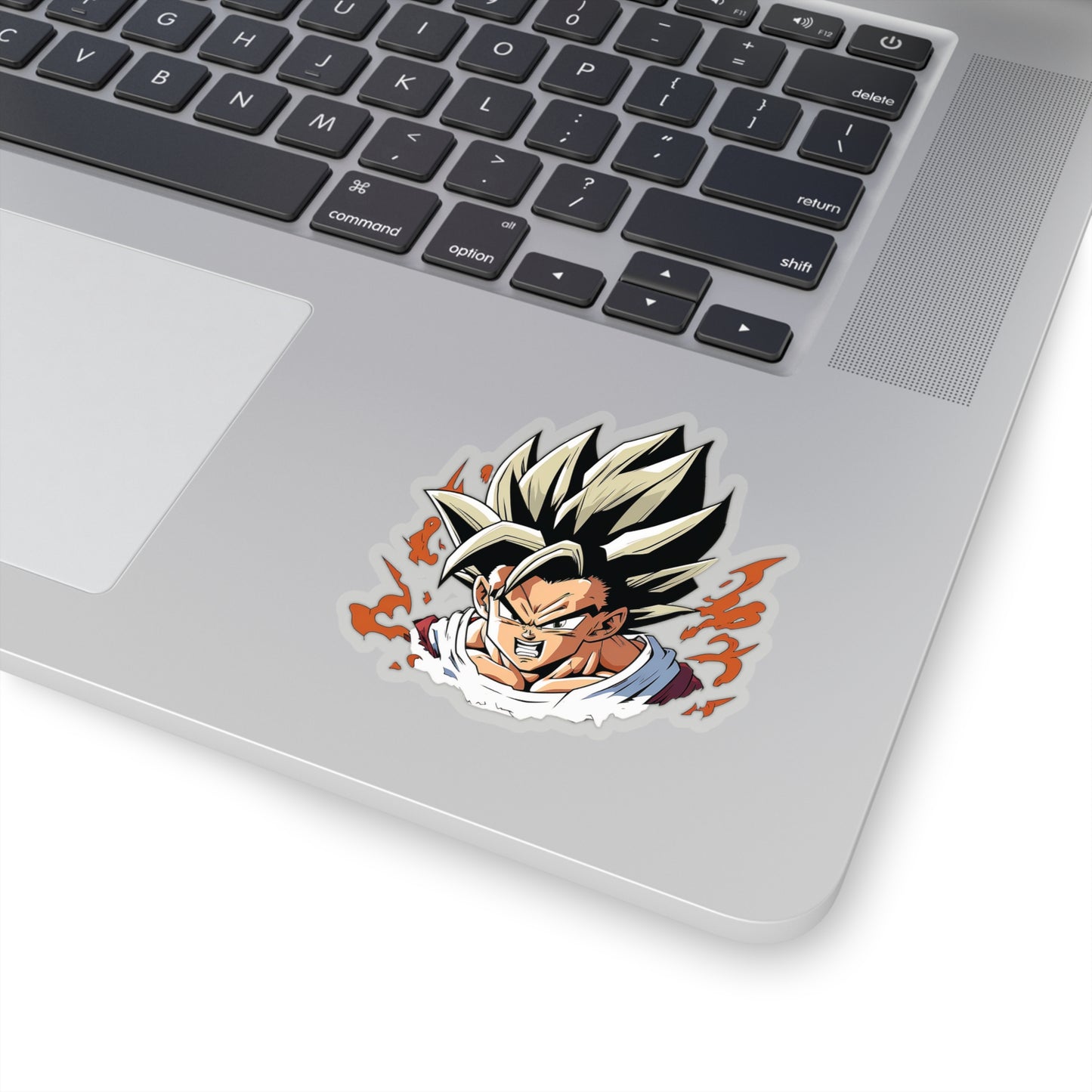 San Goku Sticker - Add Some Powerful and Intense Style to Your Tech - Dragon Ball