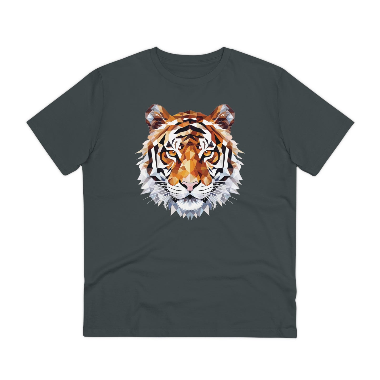 Tiger Polygonal T-Shirt - Embrace Fierce Elegance