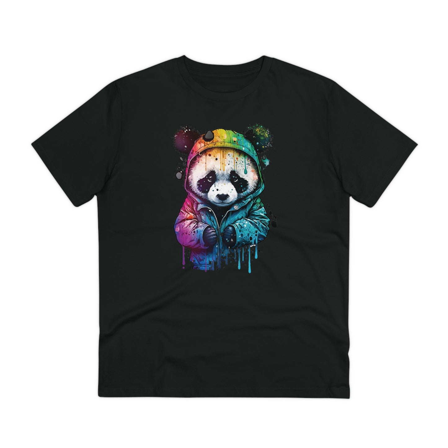 Panda Organic Unisex T-Shirt - Add Some Fun and Eco-Friendly Style to Your Wardrobe