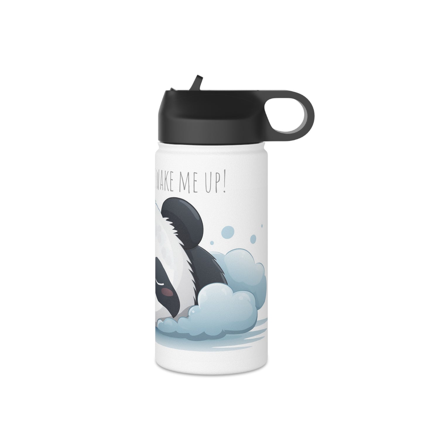 Kawaii Panda's Nap: Stainless Steel Water Bottle
