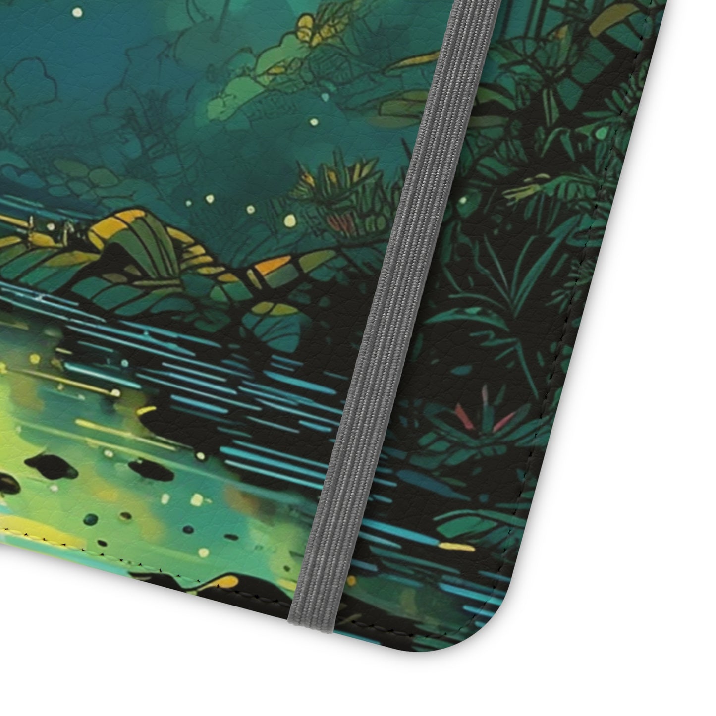 Rainforest at Sunset Flip Phone Case - Capture the Serenity of Nature on Your Device