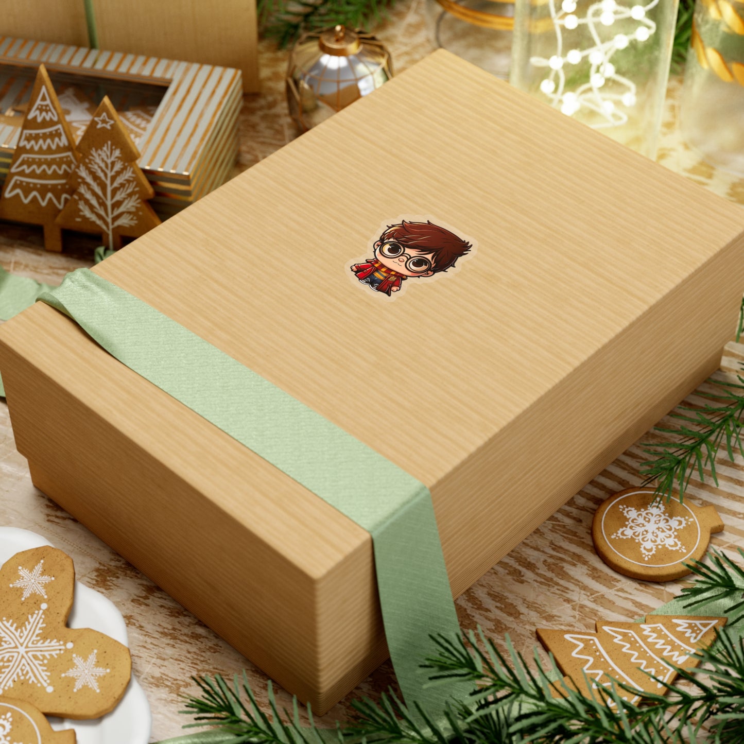 Kawaii Harry Potter Sticker - Add Some Cute and Magical Style to Your Tech