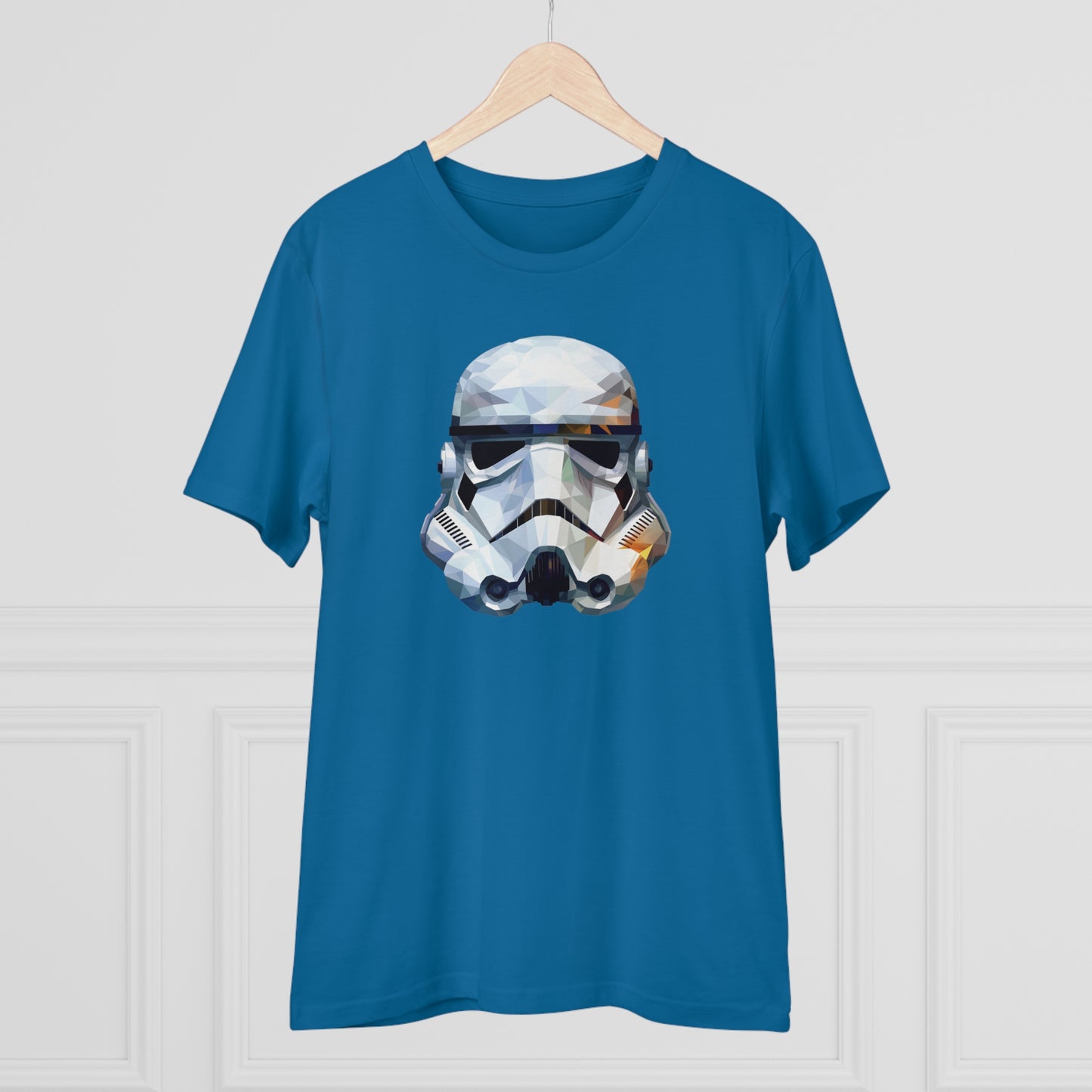 Stormtrooper Polygonal T-Shirt - Embrace Galactic Precision - Star Wars