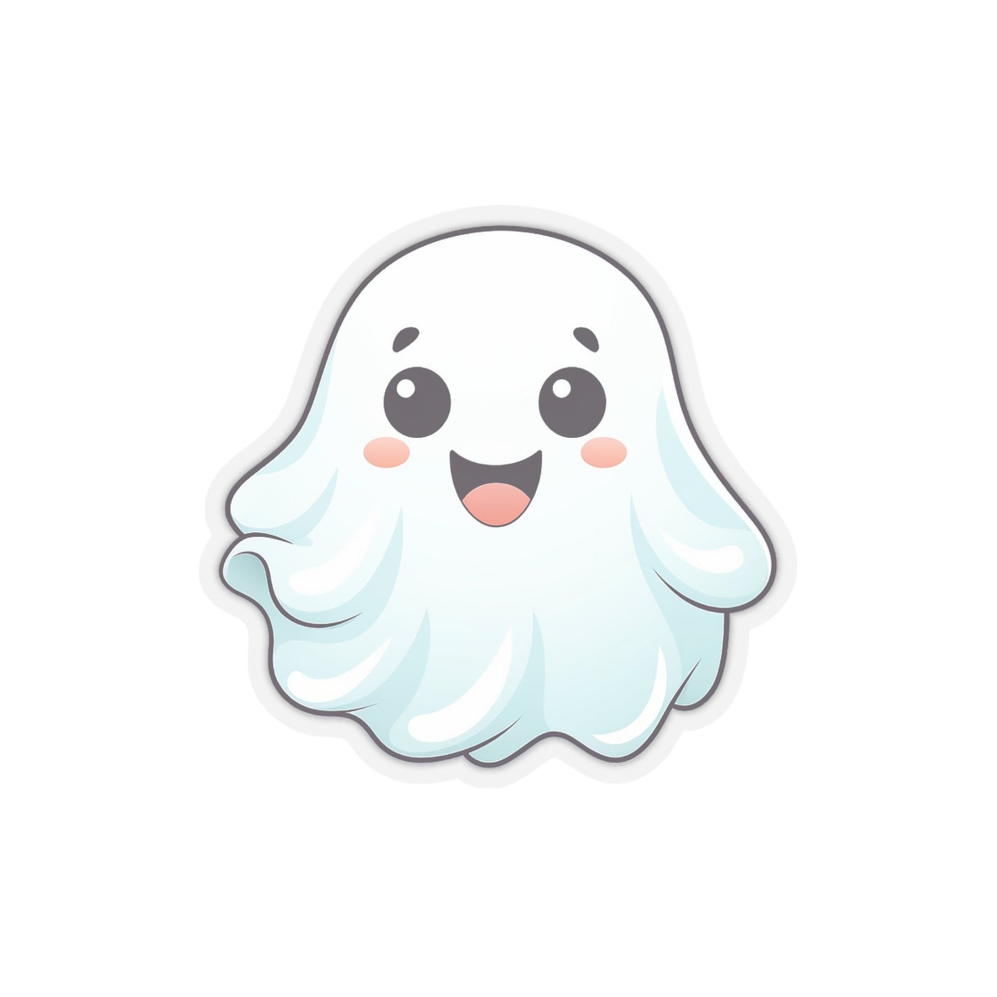 Halloween Special: Kawaii Ghost Sticker