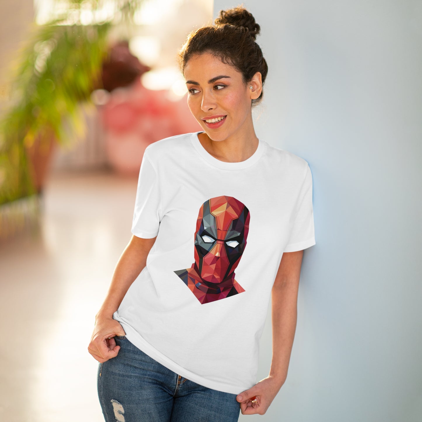 Deadpool Polygonal T-Shirt - Embrace Mercenary Style