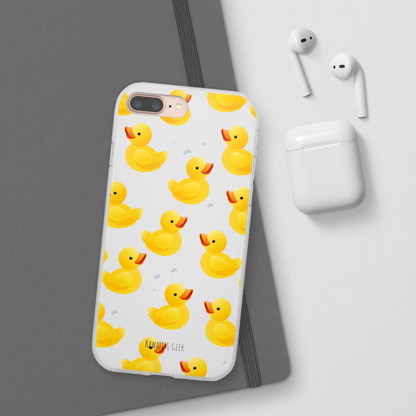 Vibrant Yellow Duck Flexi Phone Case