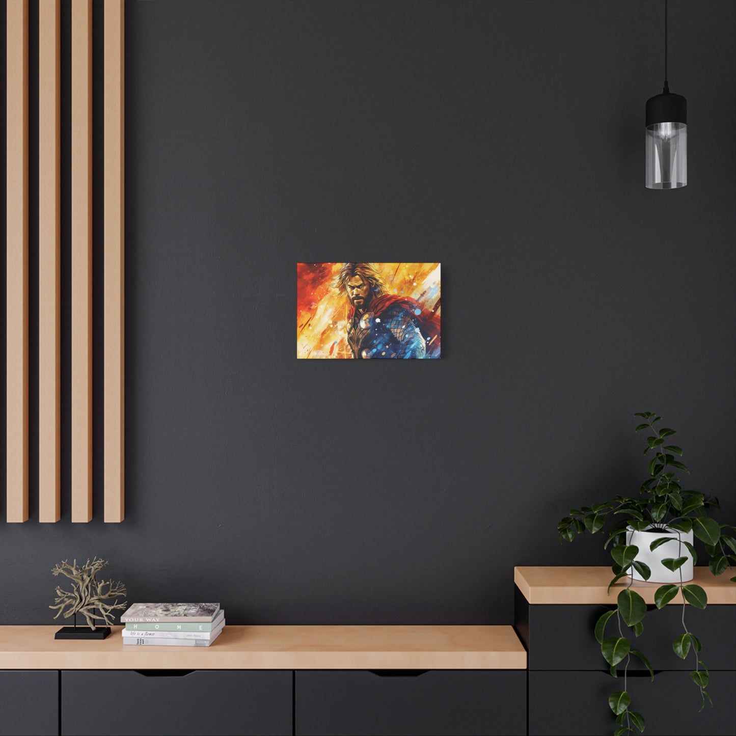Thor Canvas - Embrace the Power and Majesty of the Mighty Thor - Avengers