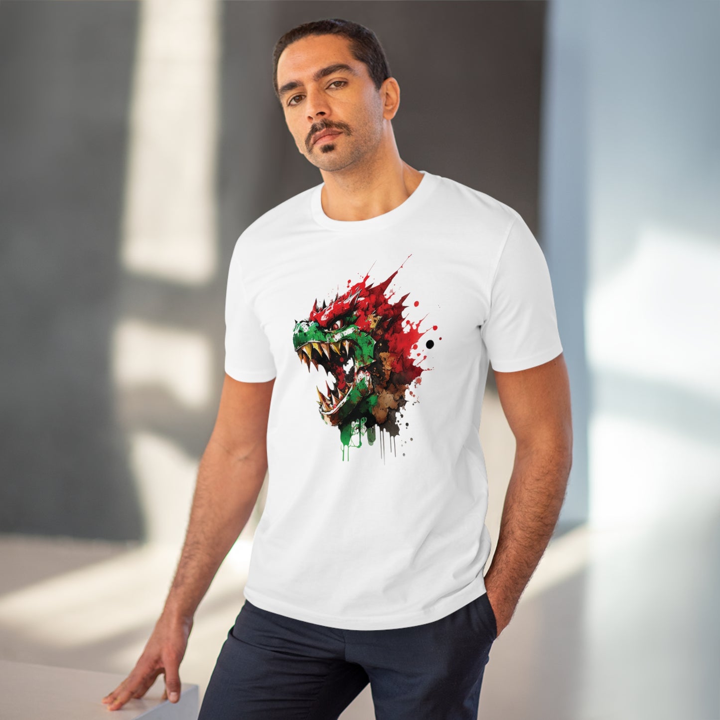 B-owser Unisex T-Shirt - Add Some Artistic and Sustainable Style to Your Wardrobe - Mario