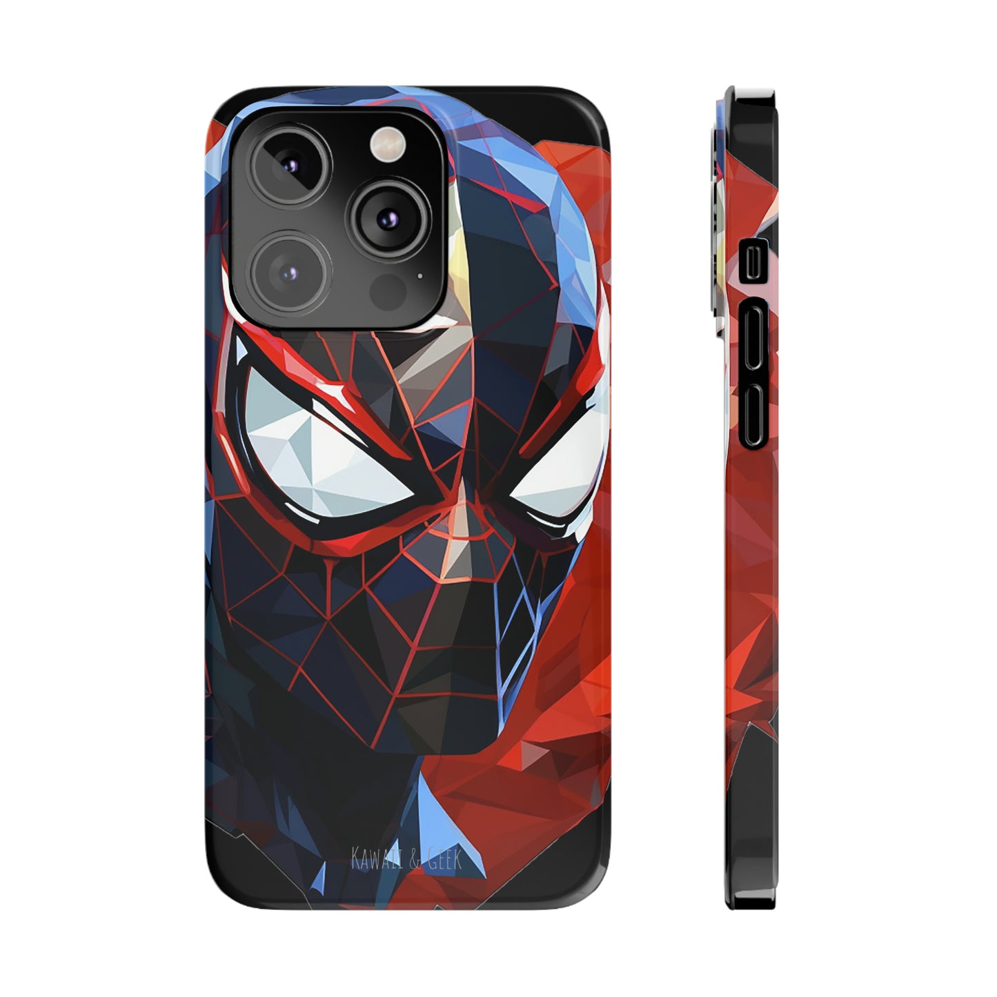 Miles Morales Slim Phone Case iPhone 15 Compatible - Embrace Superhero Style - Spider Man