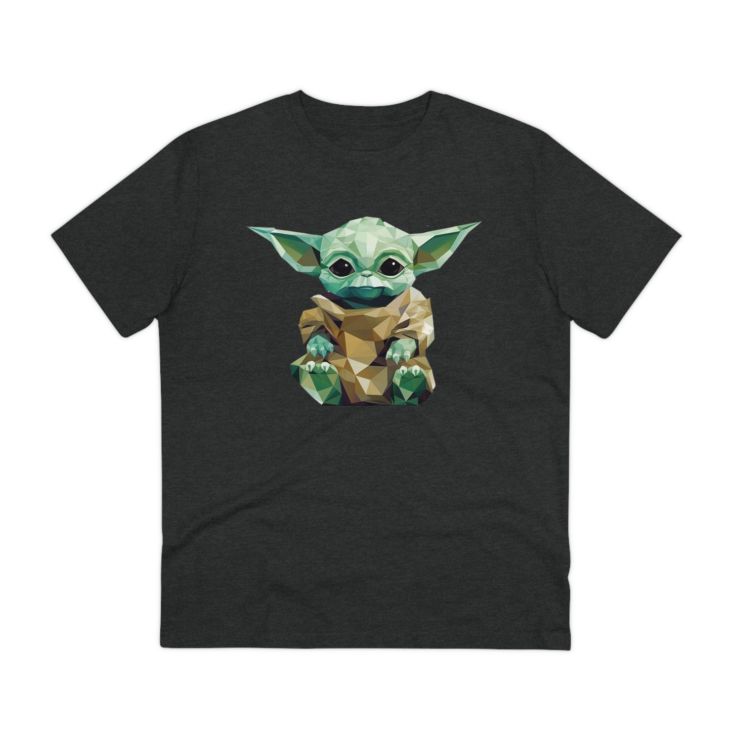 Baby Yoda Grogu Polygonal T-Shirt - Embrace Adorable Force - Star Wars
