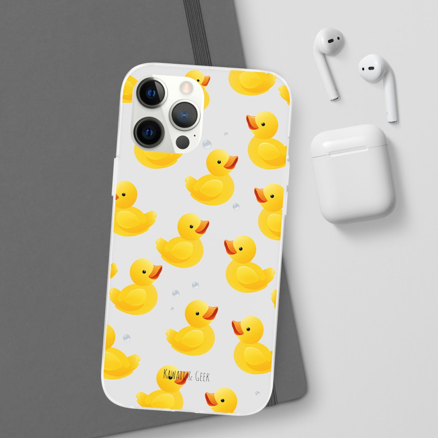 Vibrant Yellow Duck Flexi Phone Case