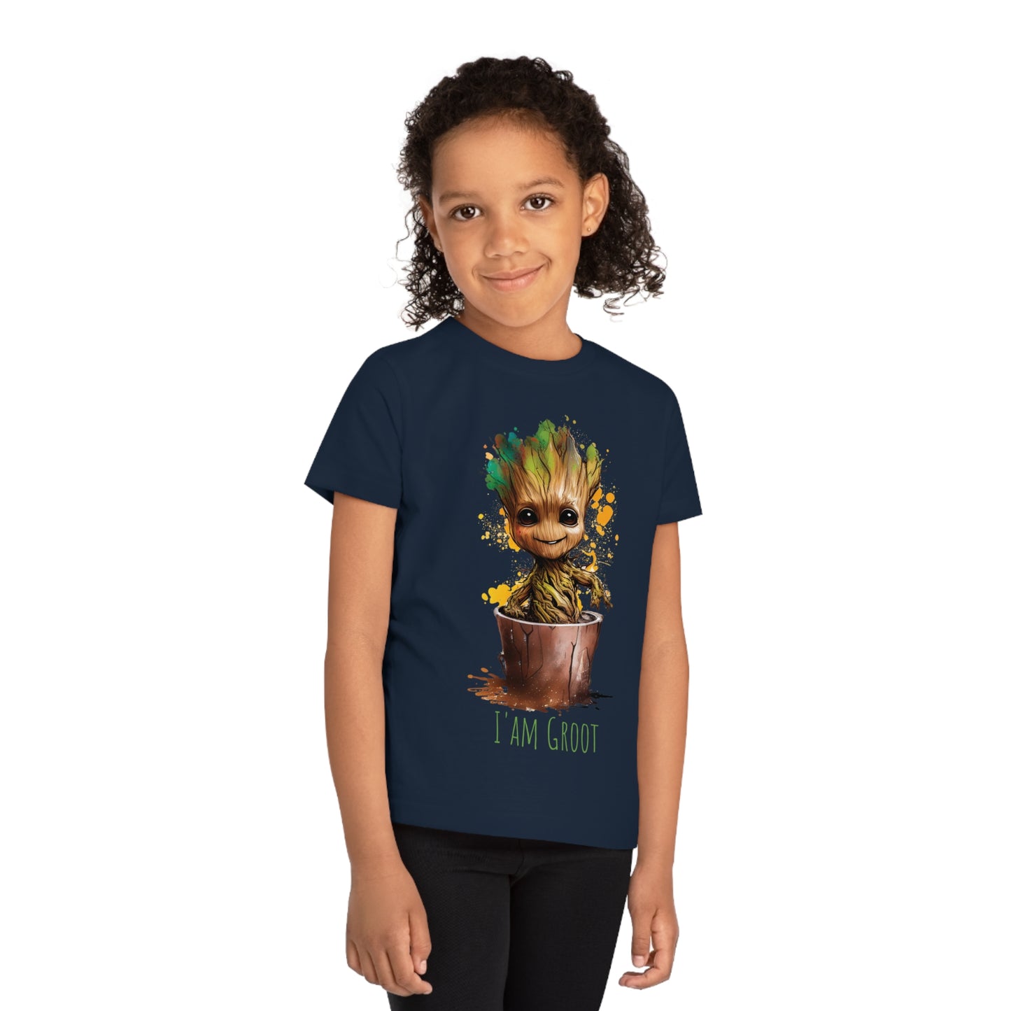 Baby Groot Kids Eco-Friendly T-Shirt - Embrace Nature's Cuteness in Style