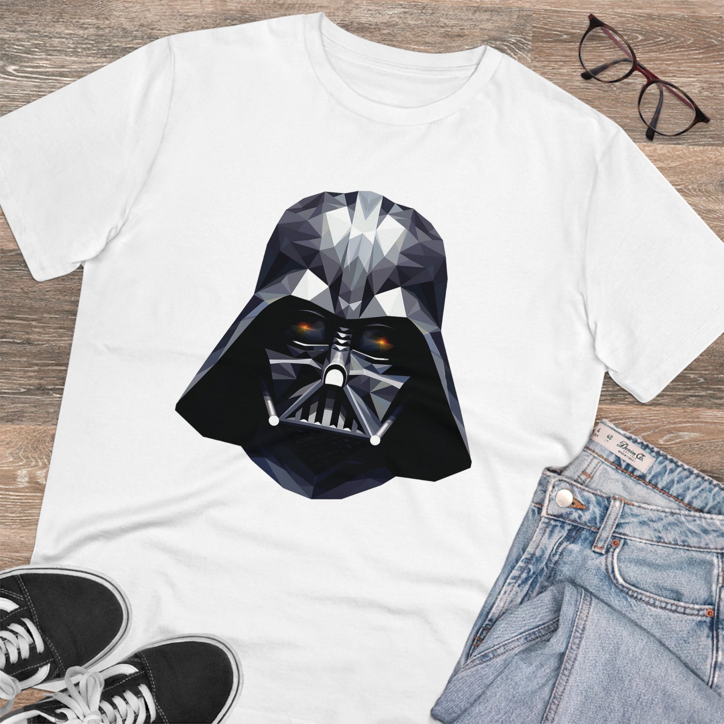 Darth Vader Polygonal T-Shirt - Embrace the Dark Side - Star Wars