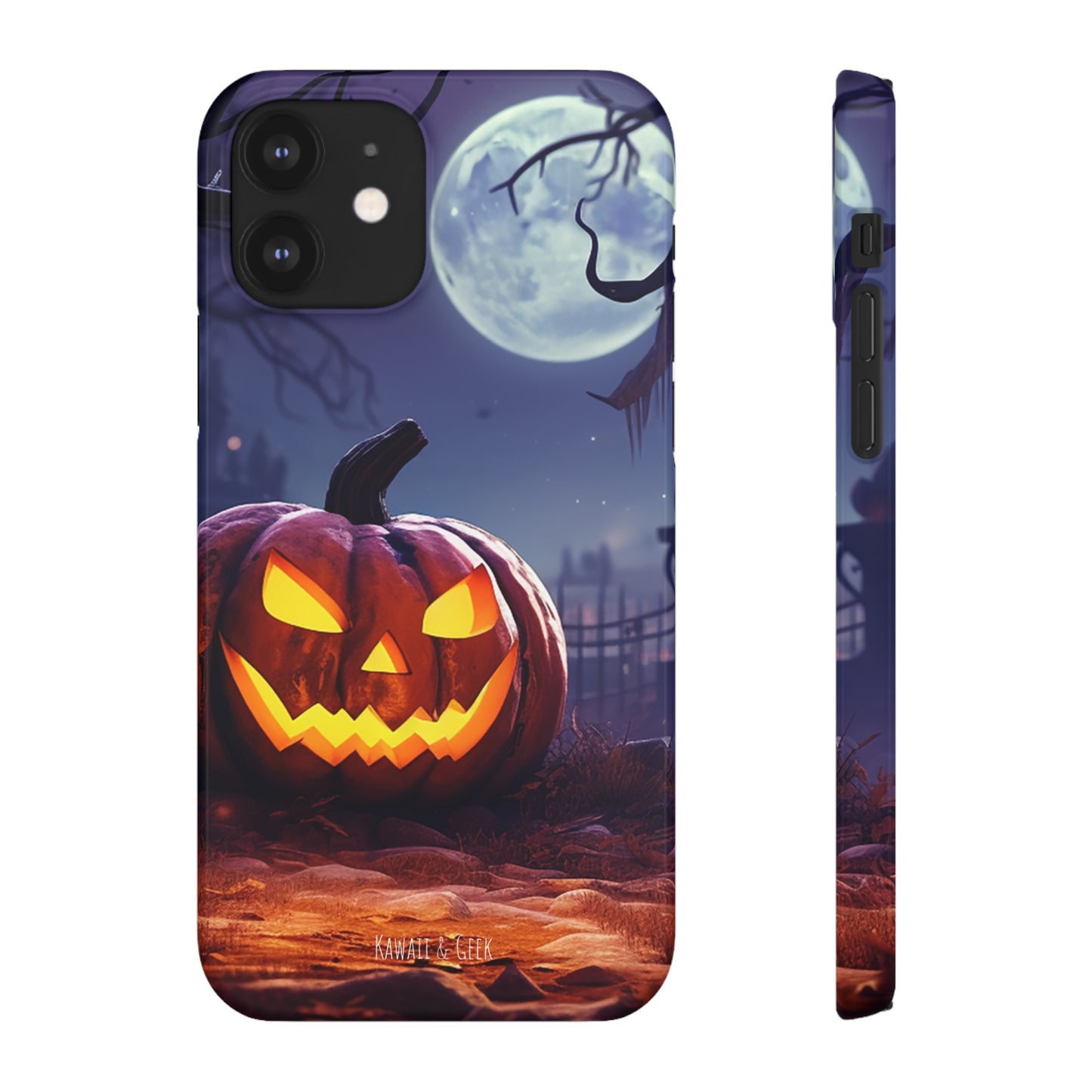 Halloween Pumpkin Design Premium Phone Case