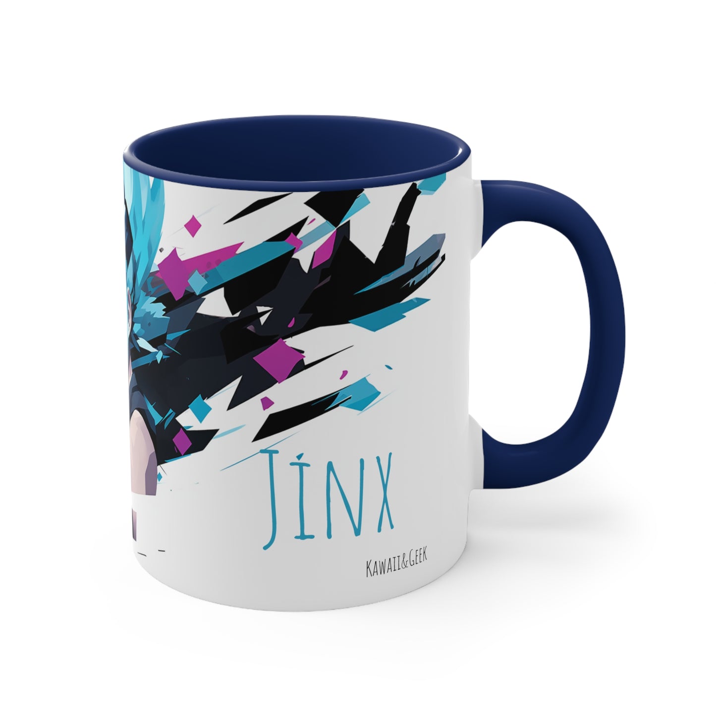 Jinx League of Legends / Arcane Mug - Embrace Chaos with 'Surprise! I'm back.'