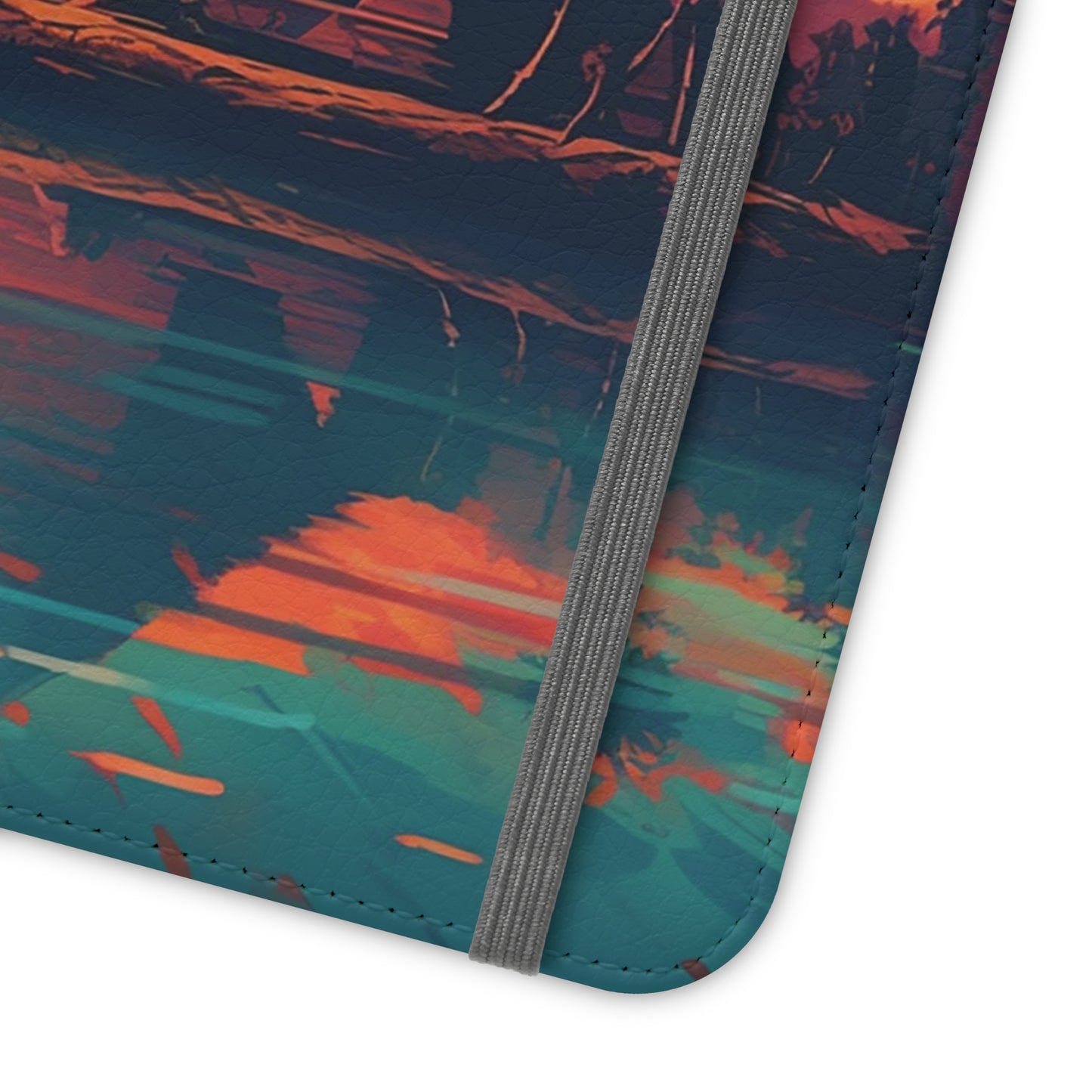 Egyptian Pyramid at Sunset Flip Phone Case - Carry the Mystique of Ancient Egypt with You