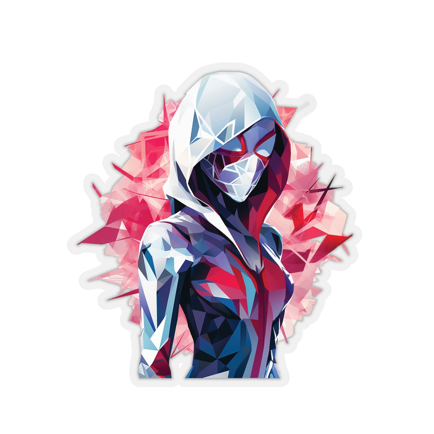 Spider Gwen Stacy Sticker - Weave a Web of Charm
