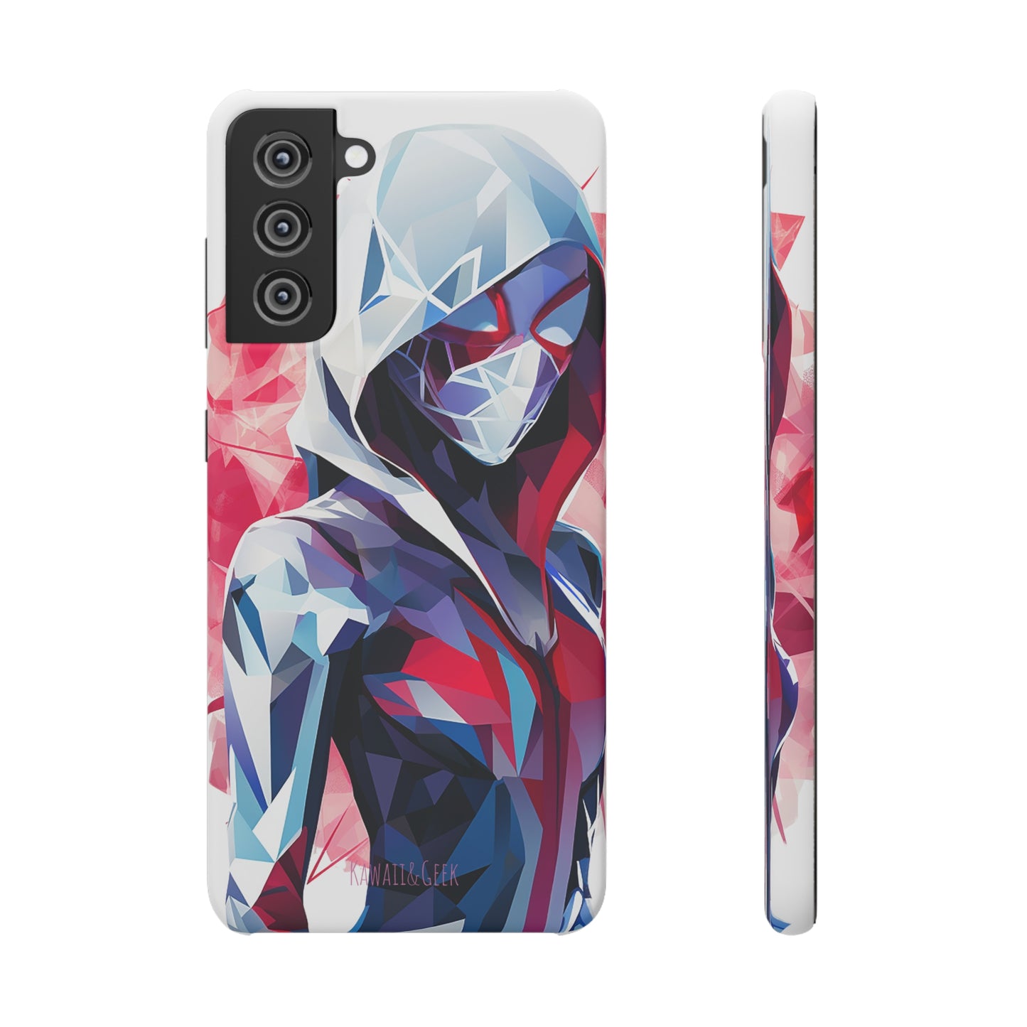 Spider Gwen Stacy Phone Case - Add Some Geometric and Heroic Style to Your Phone - Miles Morales