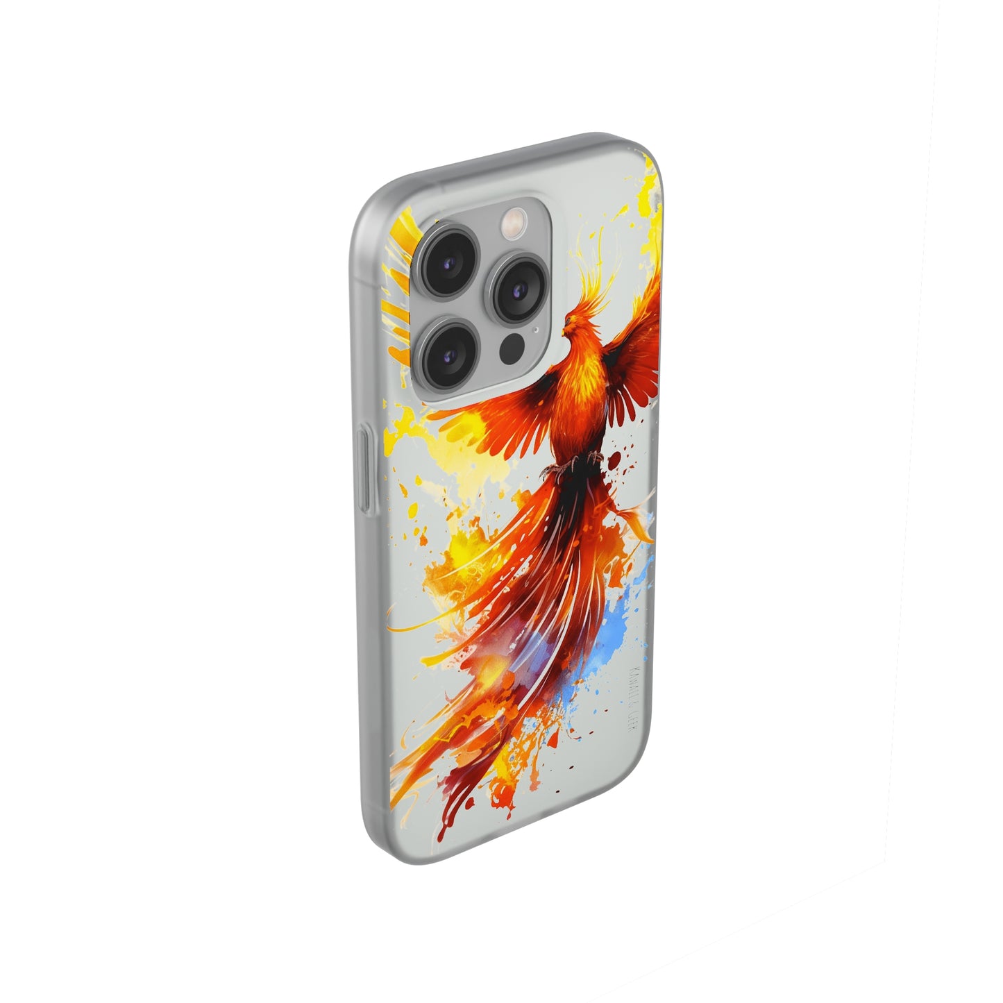 Phoenix Flexi Phone Case - Embrace the Symbol of Rebirth in Style