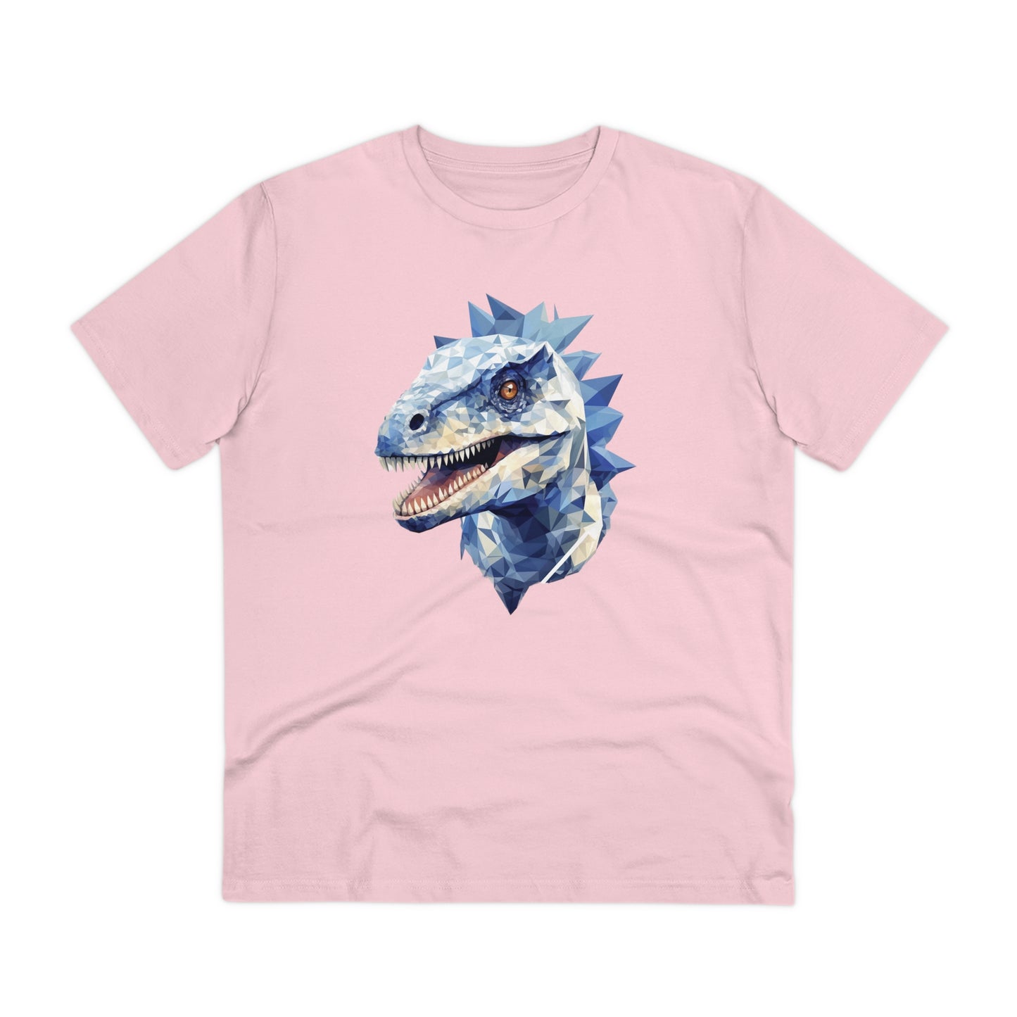Velociraptor Polygonal T-Shirt - Embrace Fierce Jurassic Style