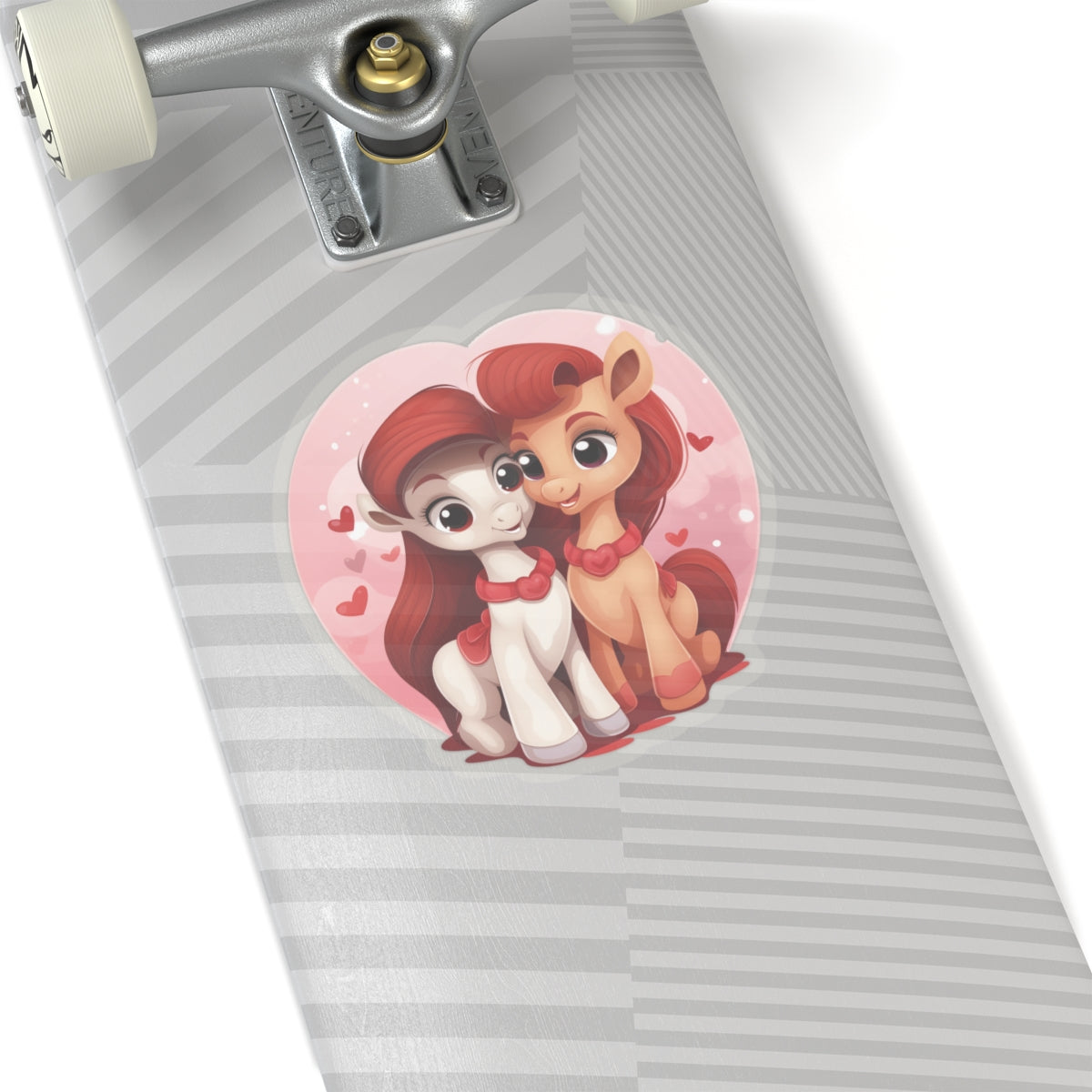 Valentine's Pony Couple Sticker