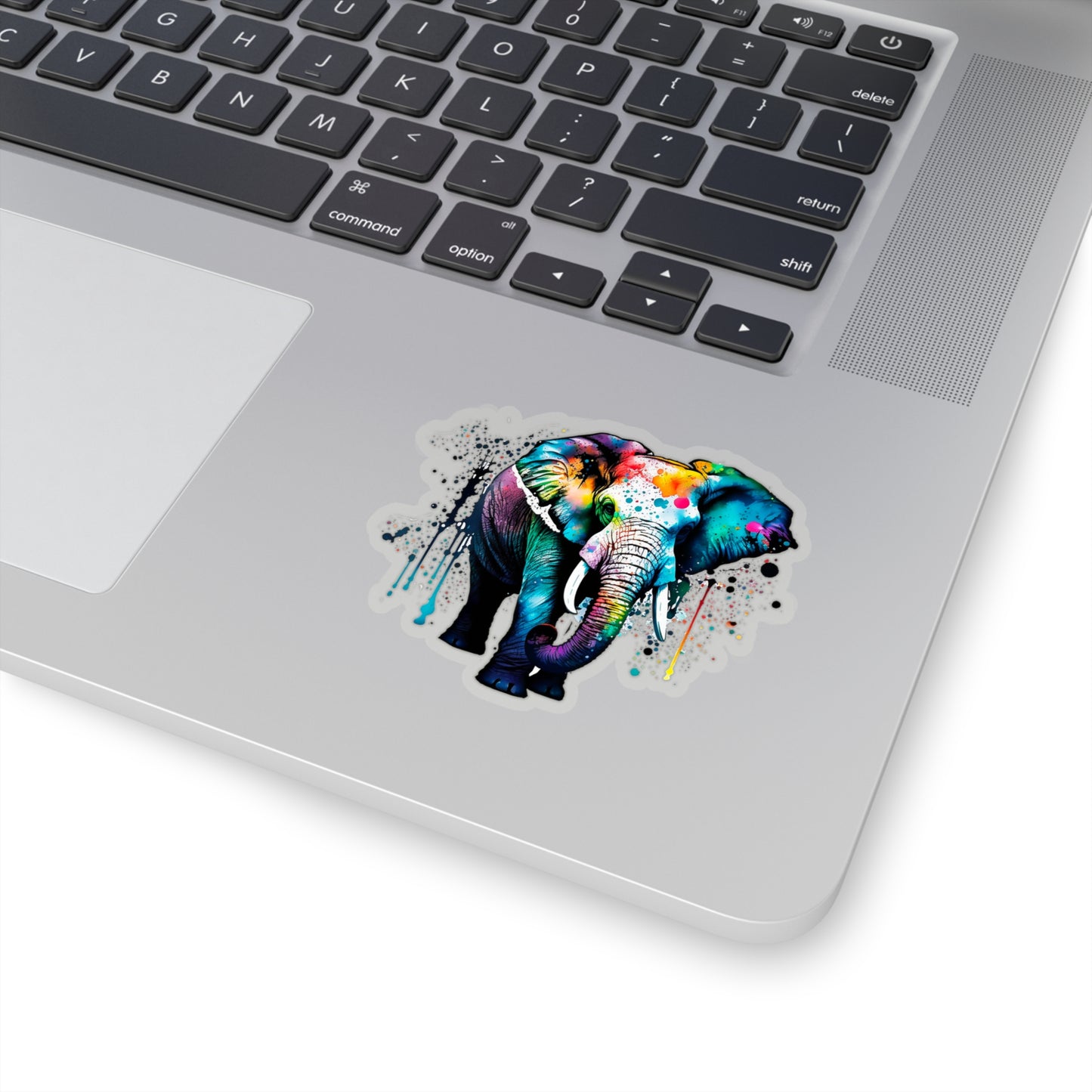 Watercolor Elephant Sticker - Add Some Majestic and Unique Style to Your Tech