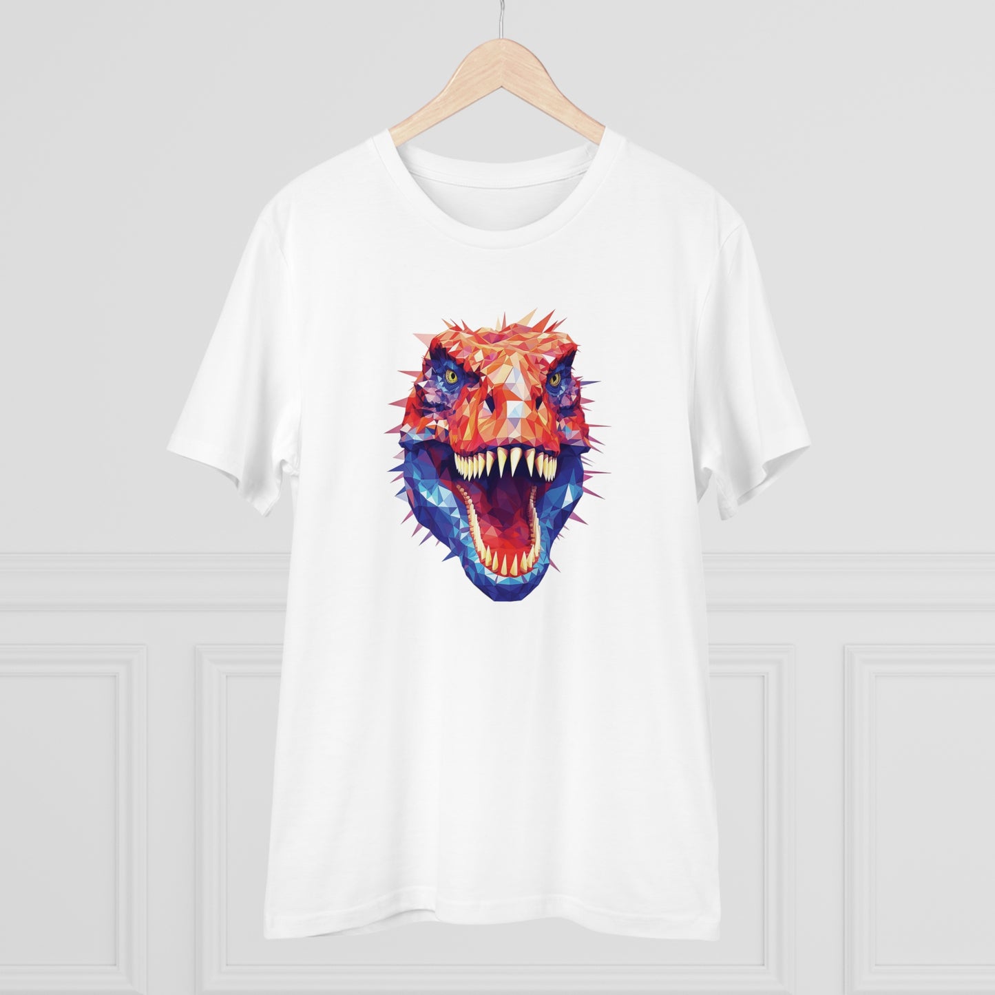 T-Rex Polygonal T-Shirt - Unleash Prehistoric Style