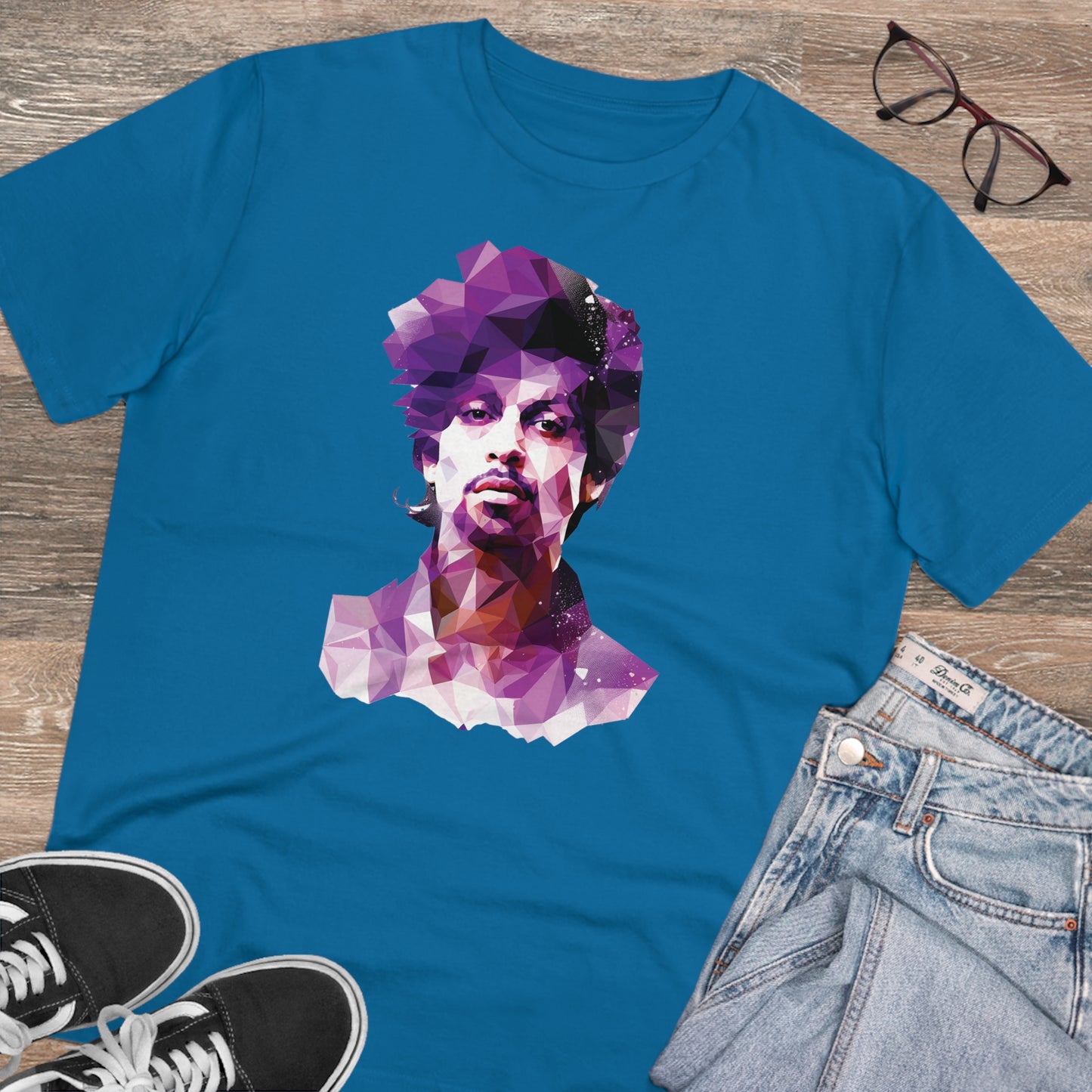 Prince Polygonal T-Shirt - Embrace Iconic Music