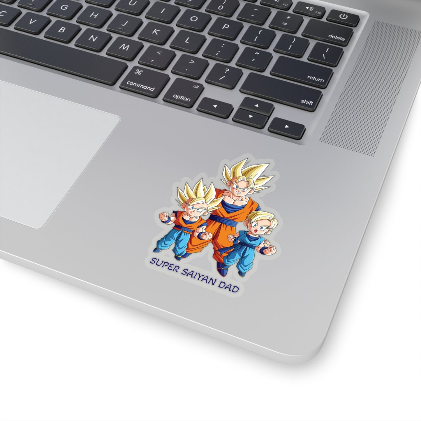 Super Saiyan Dad - Father's Day Sticker - Celebrate Fatherhood with the Power of Saiyans - Dragon Ball