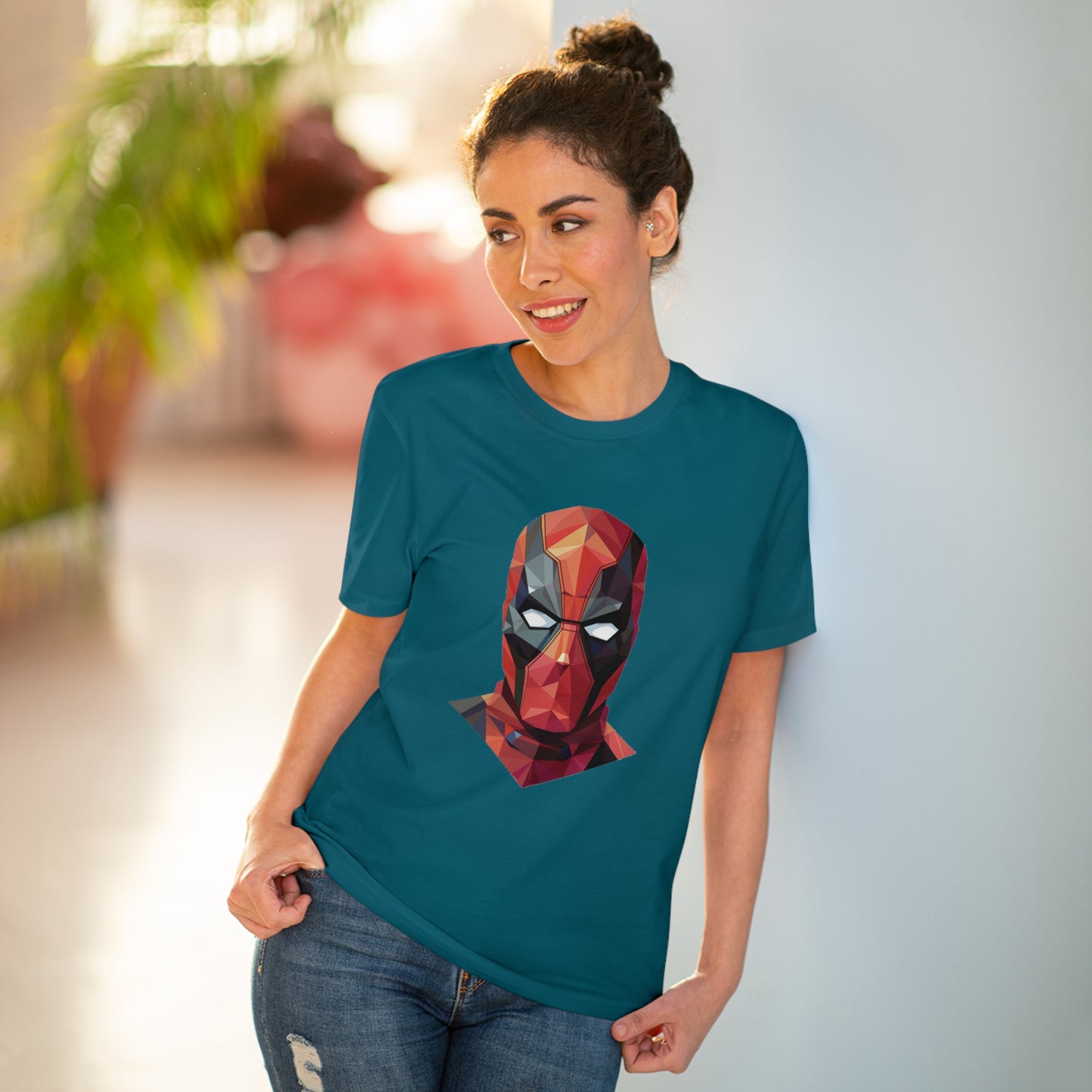Deadpool Polygonal T-Shirt - Embrace Mercenary Style